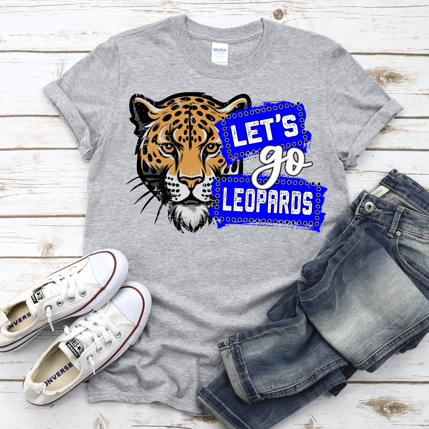 CUSTOM Lets go Leopards banners *DTF* Transfer - Image 2