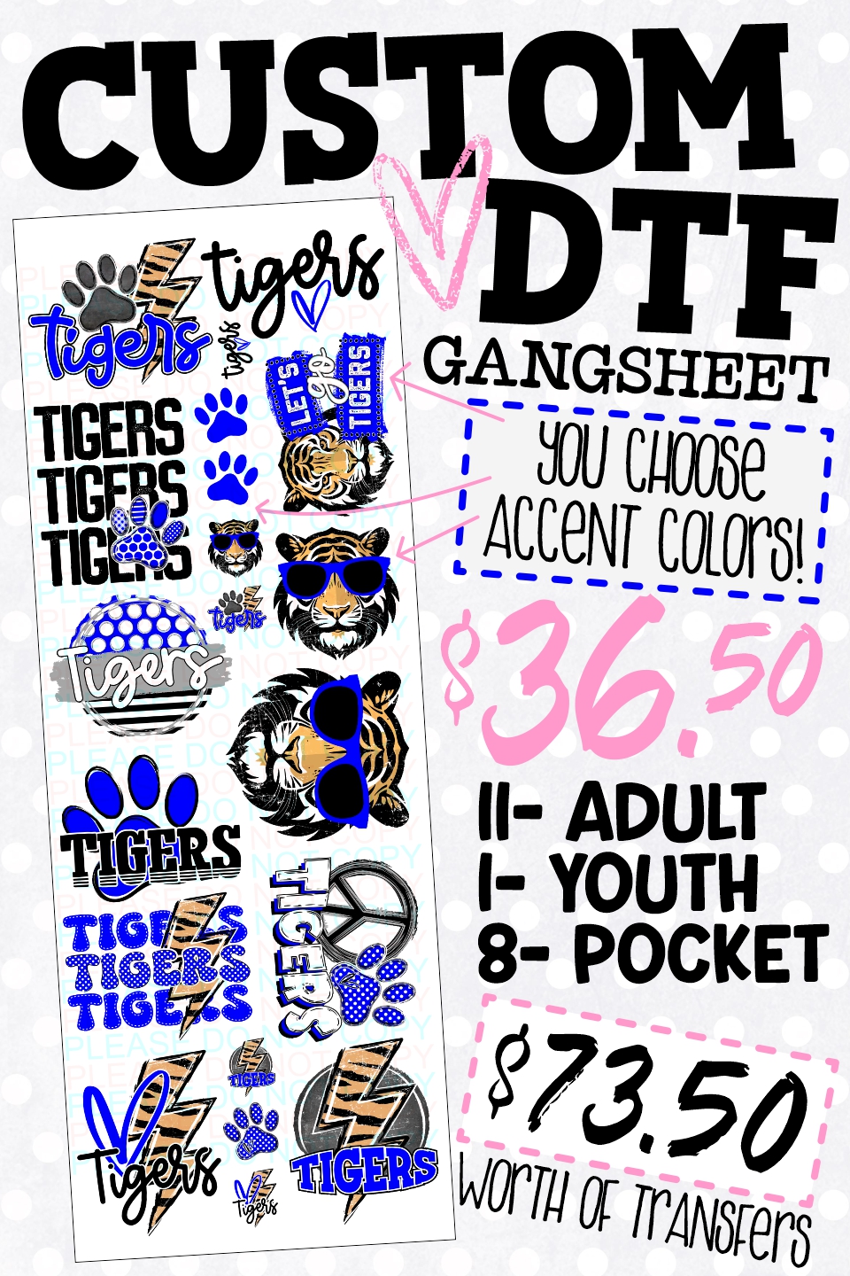 Tigers Mascot Svg Tiger Svg Tigers School Spirit Svg Tigers 