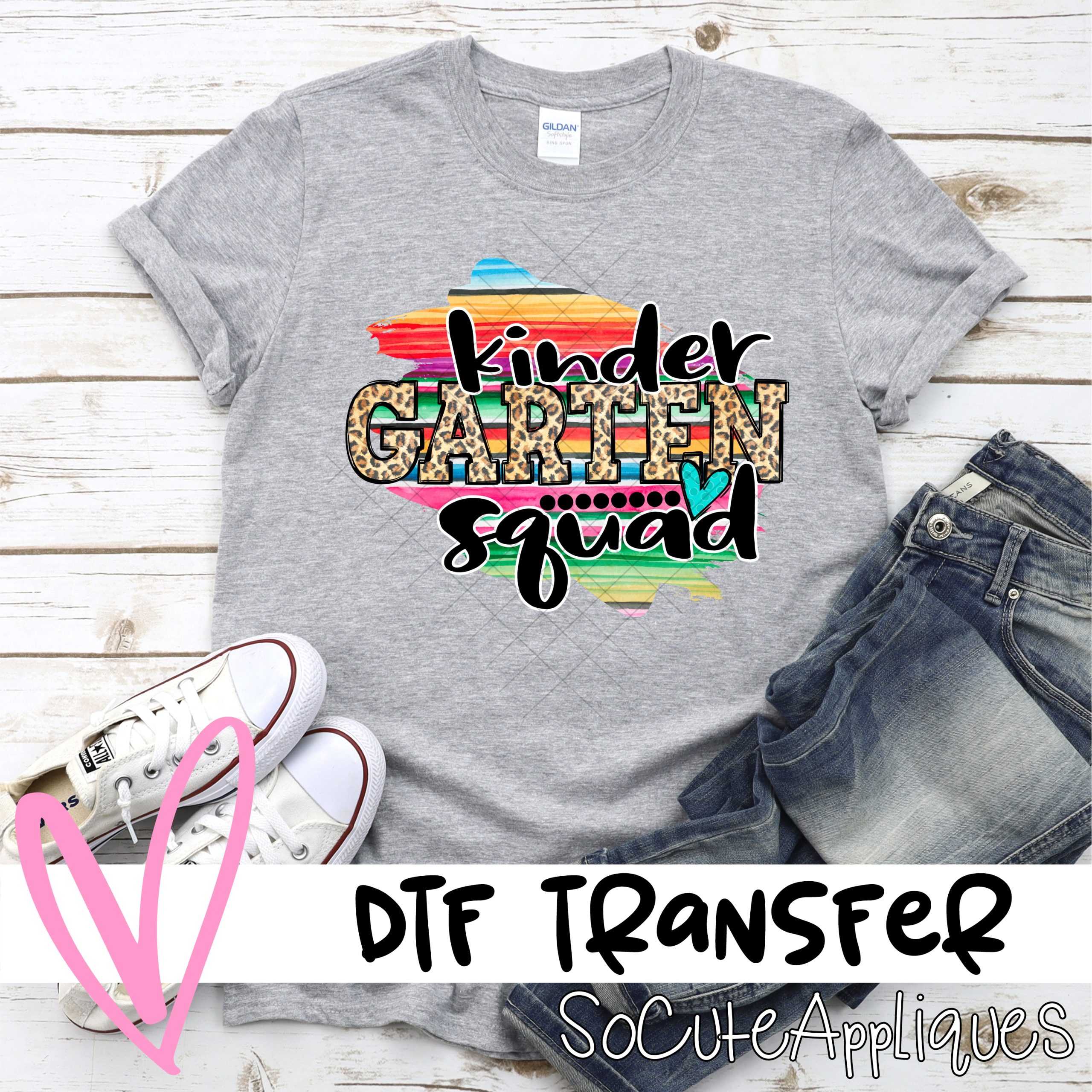 Kindergarten squad serape *DTF* Transfer