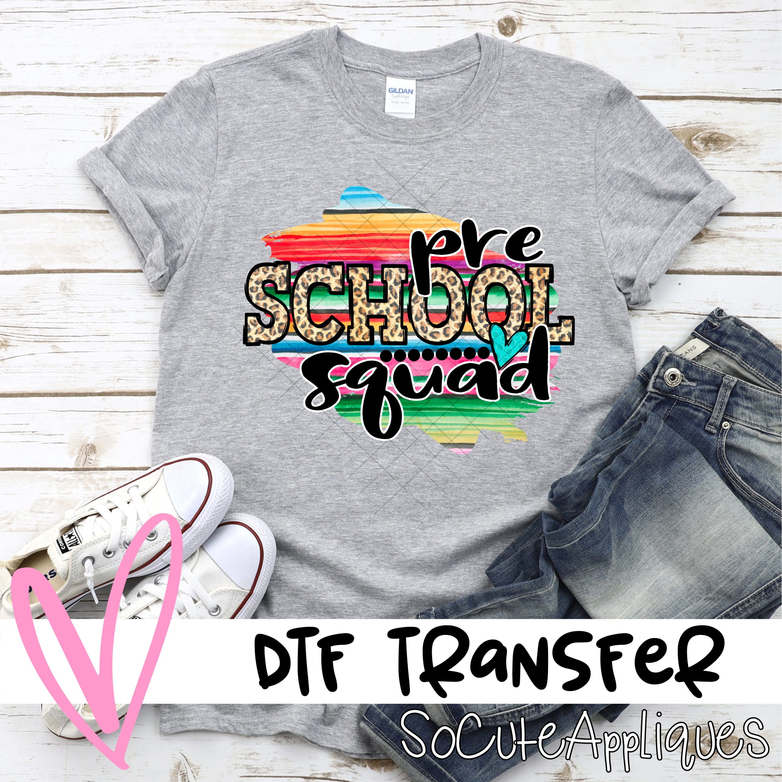 Preschool squad serape *DTF* Transfer