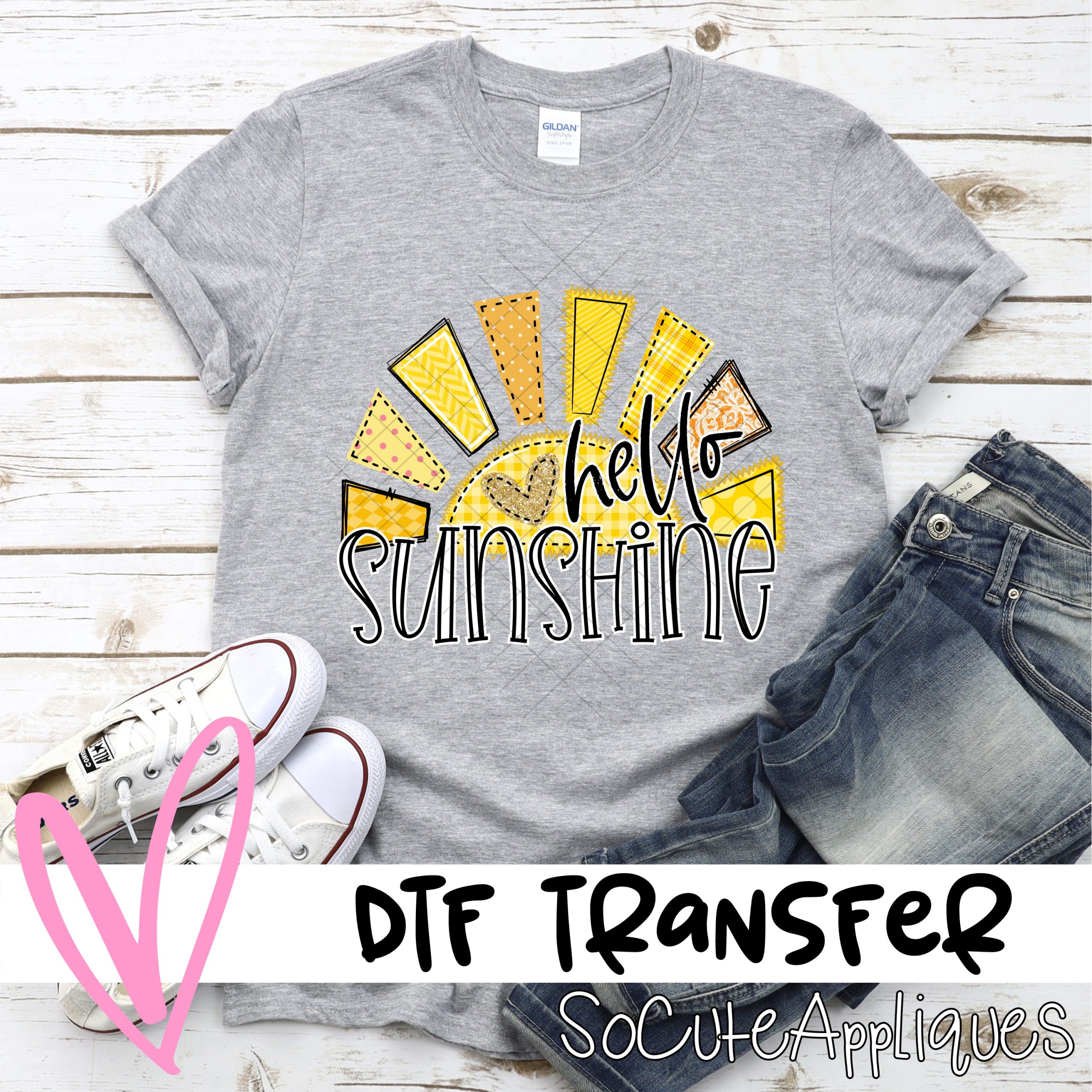 hello sunshine  *DTF* Transfer