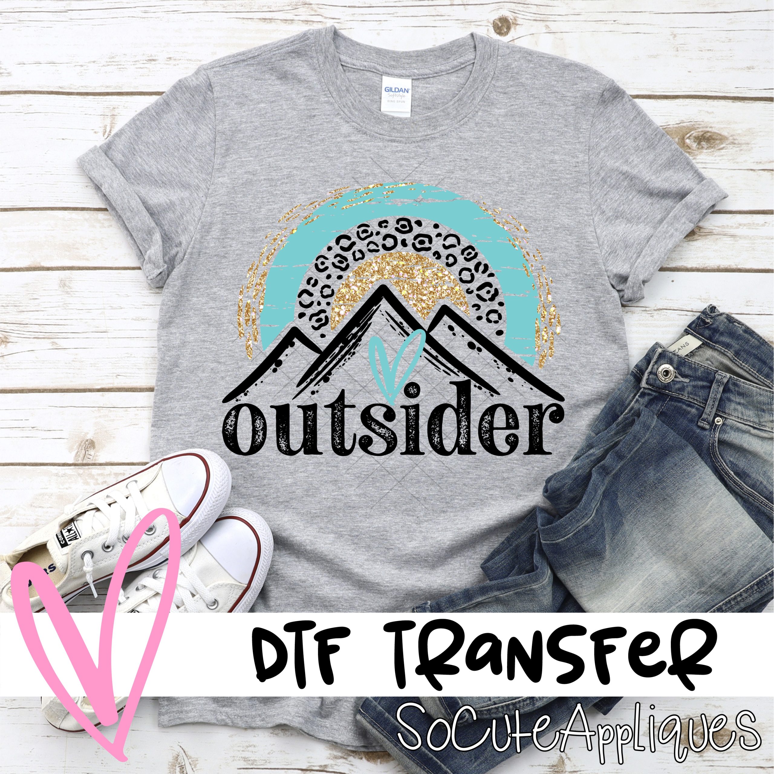 outsider mountain *DTF* Transfer