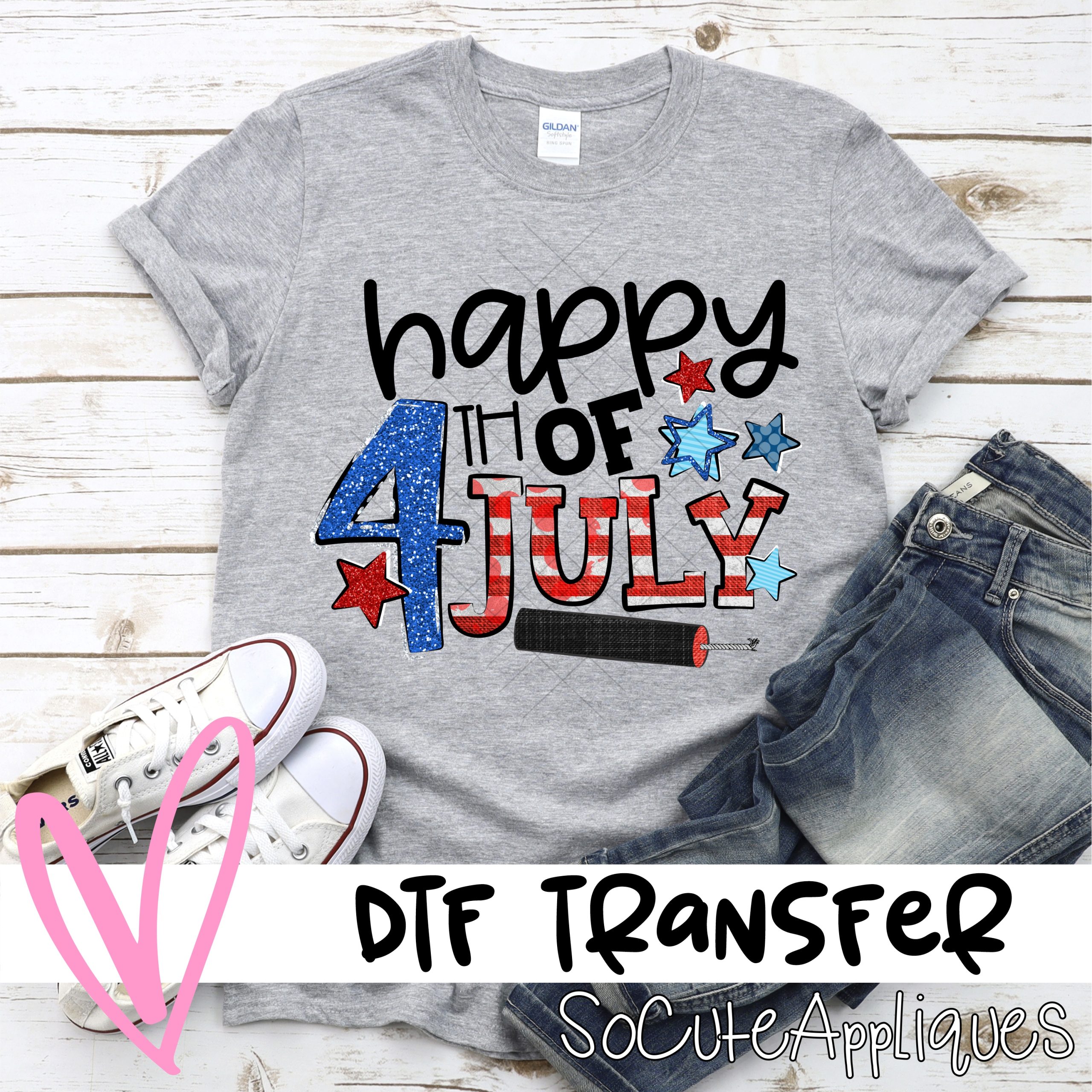 Happy th of July *DTF* Transfer