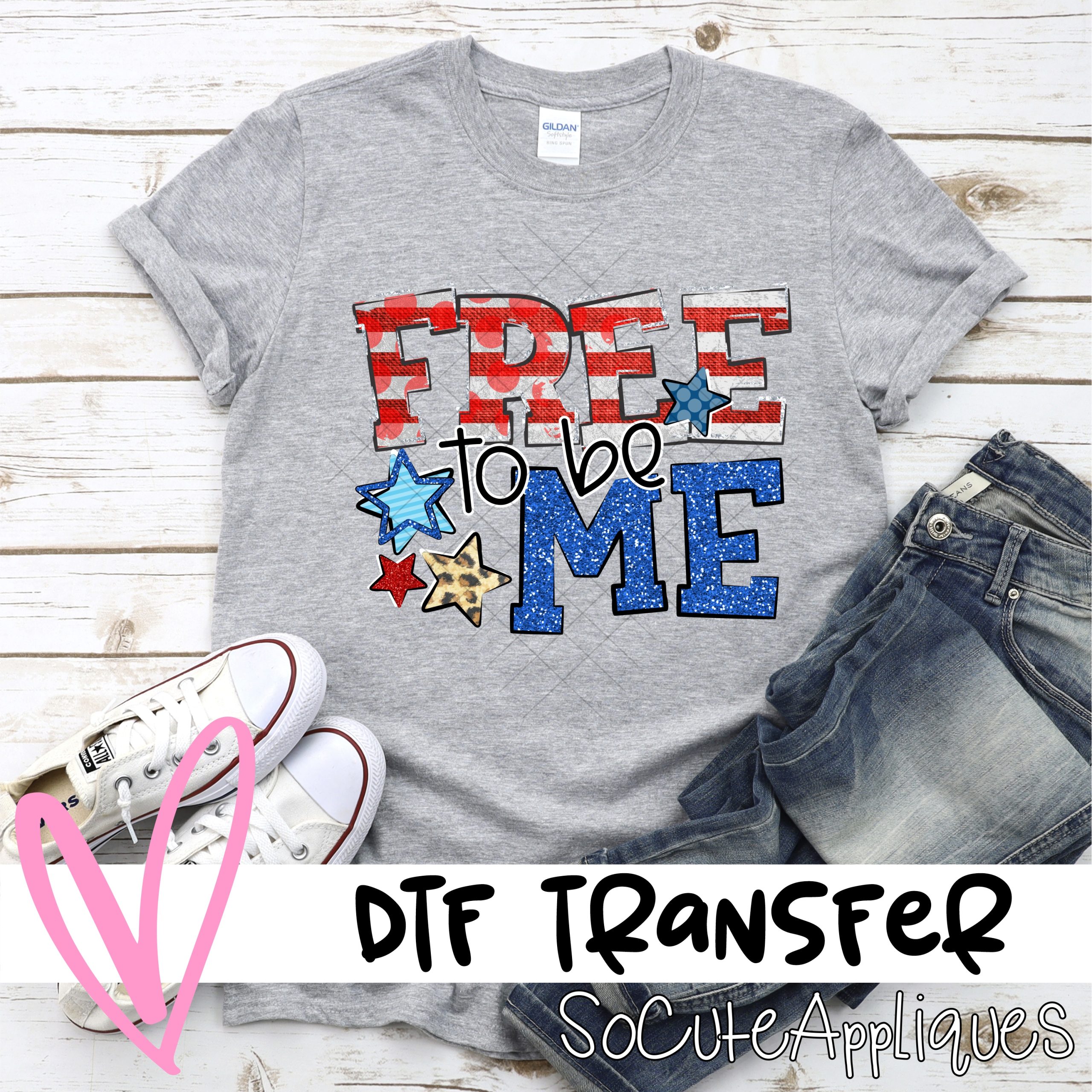 Free to be me *DTF* Transfer