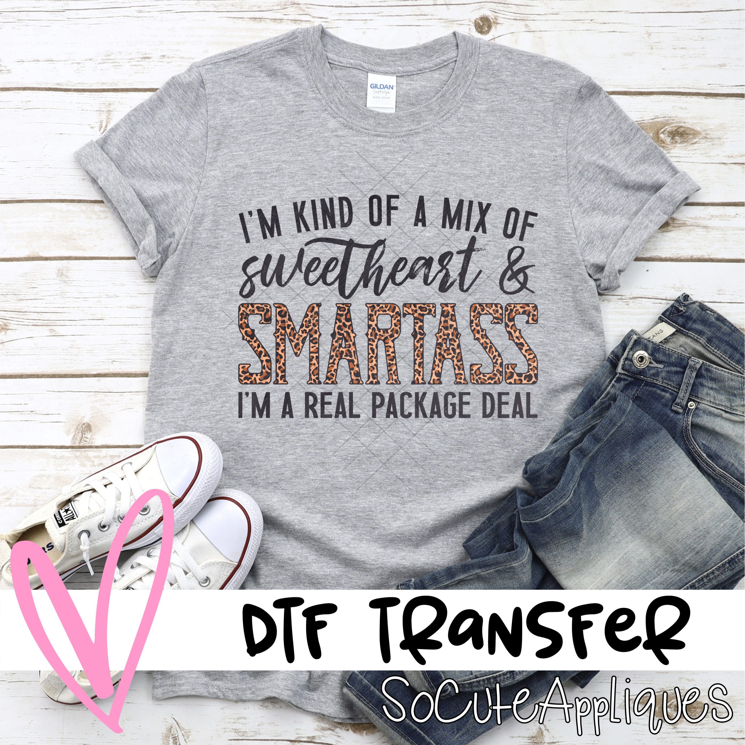 Sweetheart smartass *DTF* Transfer