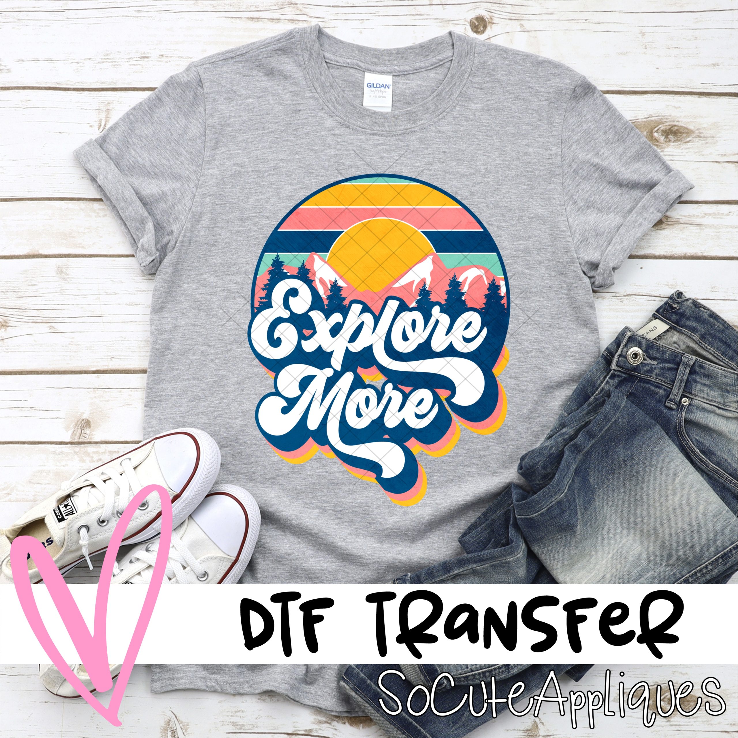 Explore more retro *DTF* Transfer