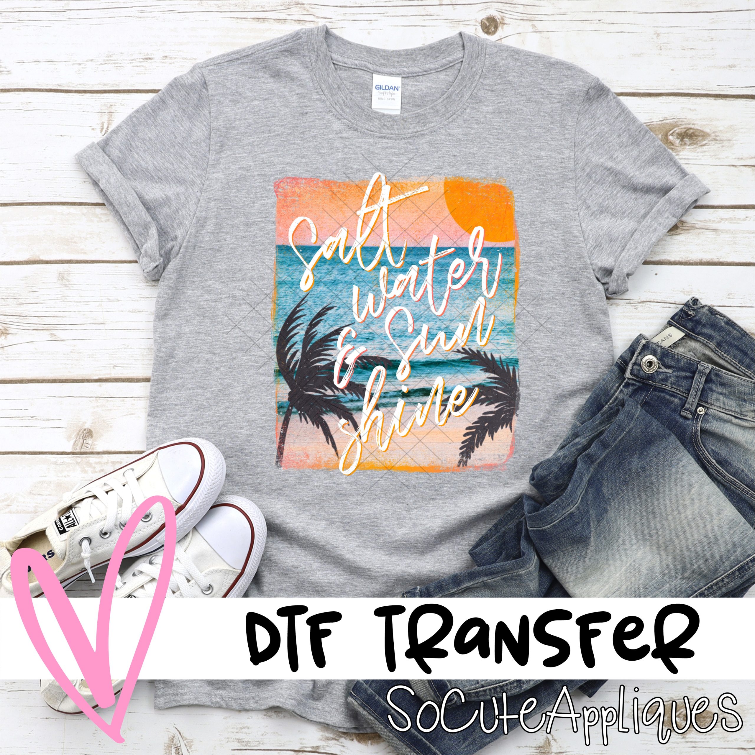salt water & sunshine *DTF* Transfer