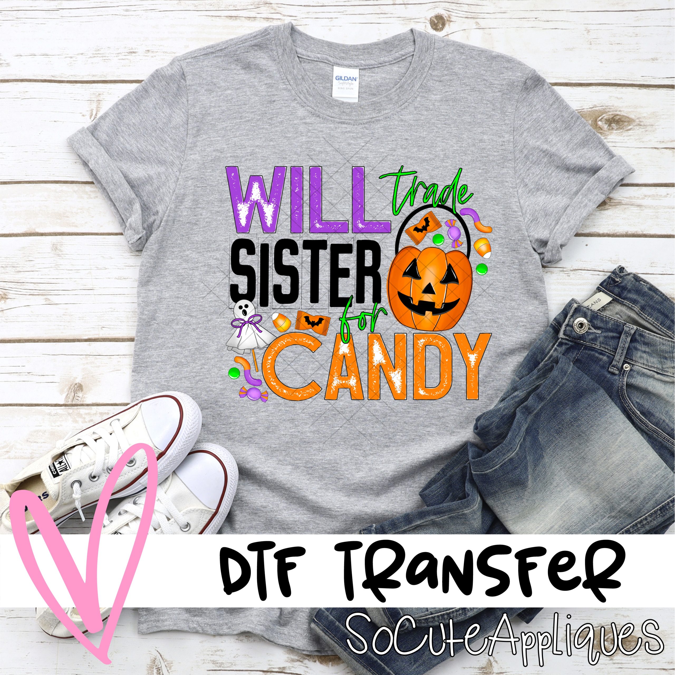 trade sister for candy *DTF* Transfer