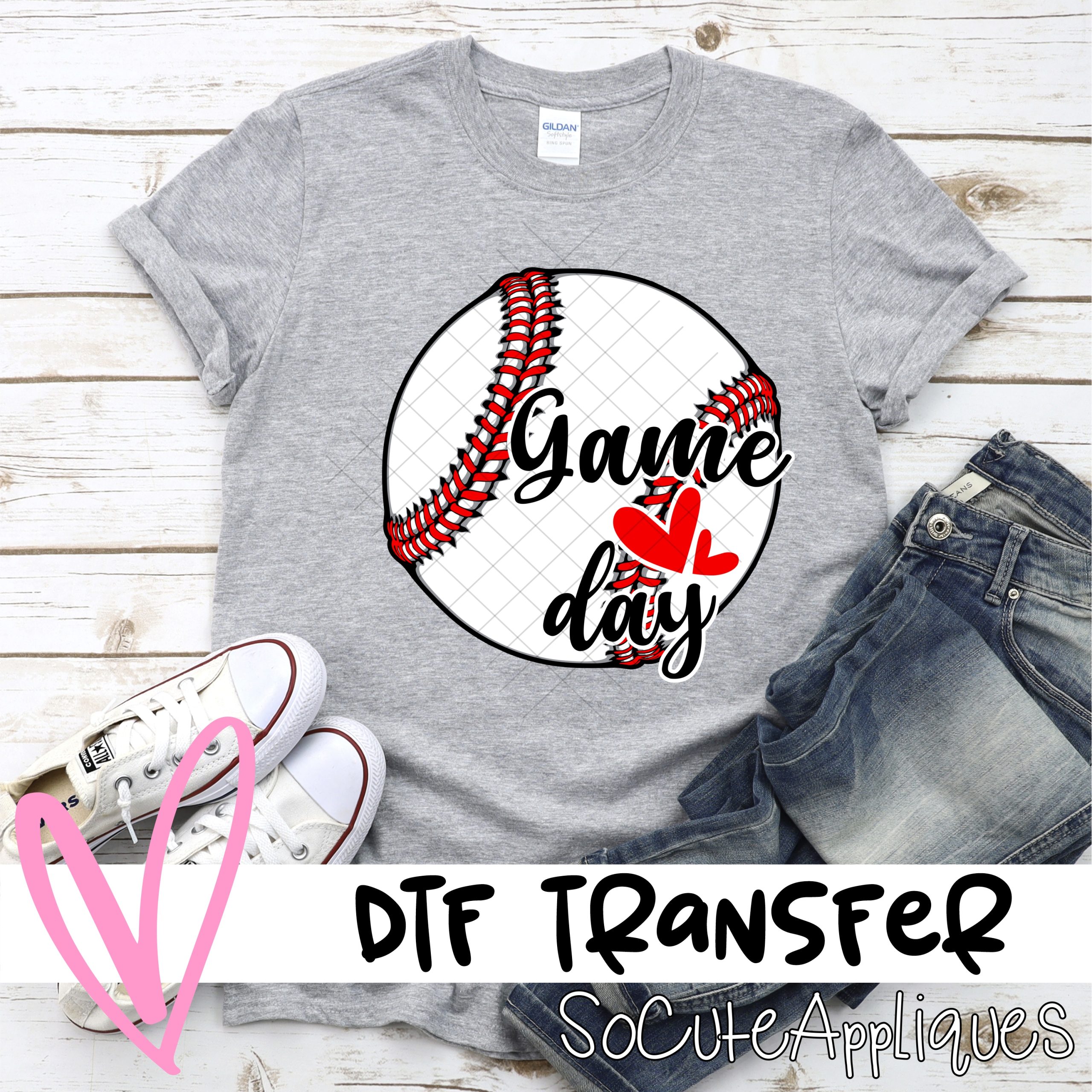 Game day BASEBALL *DTF* Transfer