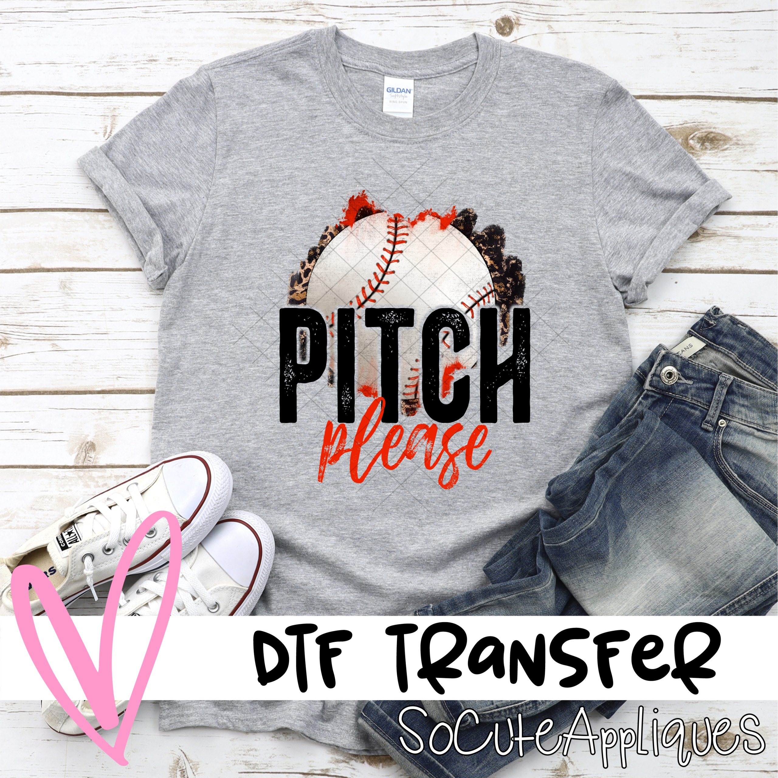 Pitch please BASEBALL *DTF* Transfer