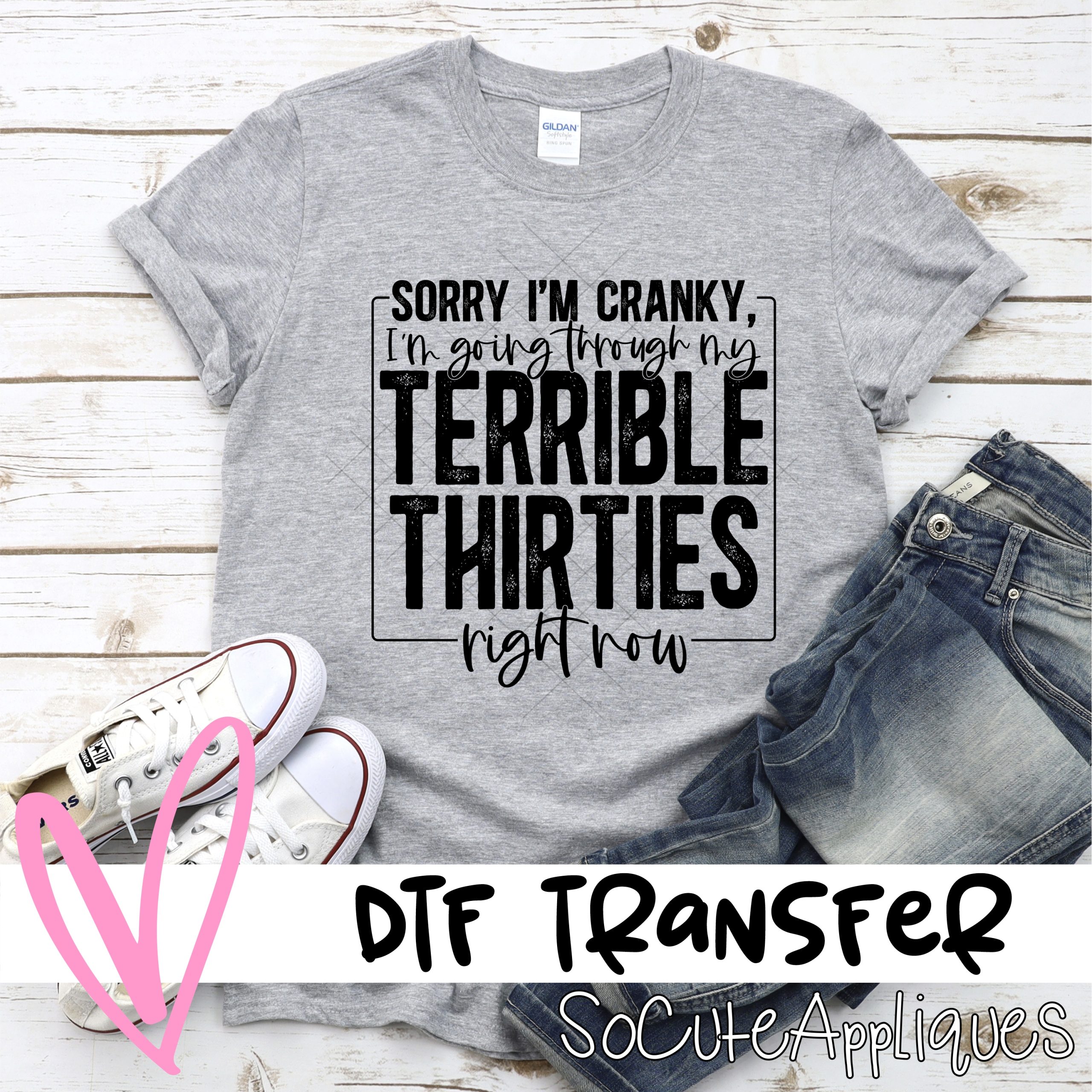 Terrible thirties *DTF* Transfer