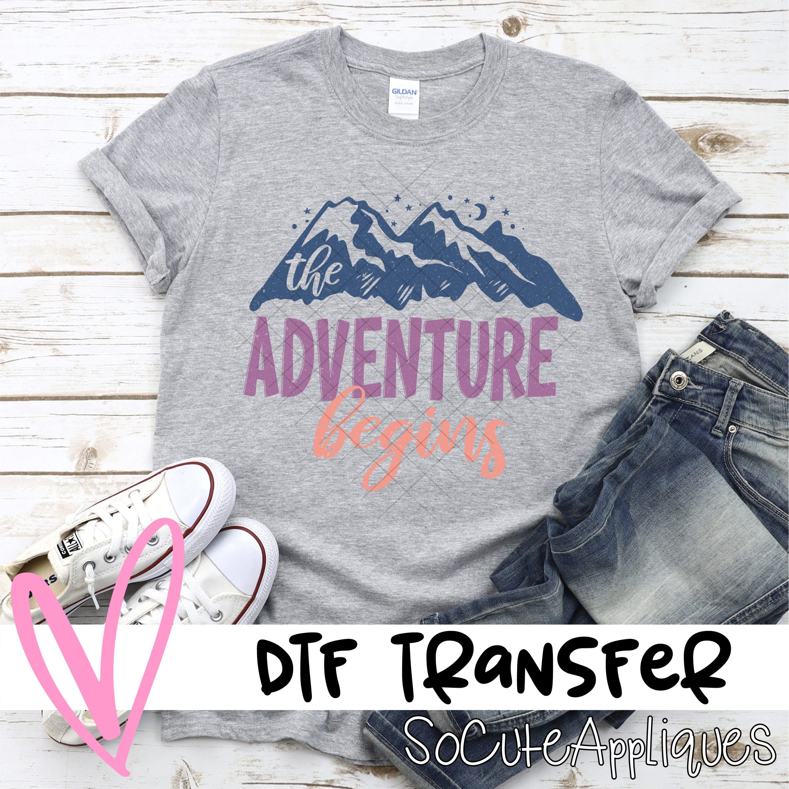The adventure begins *DTF* Transfer