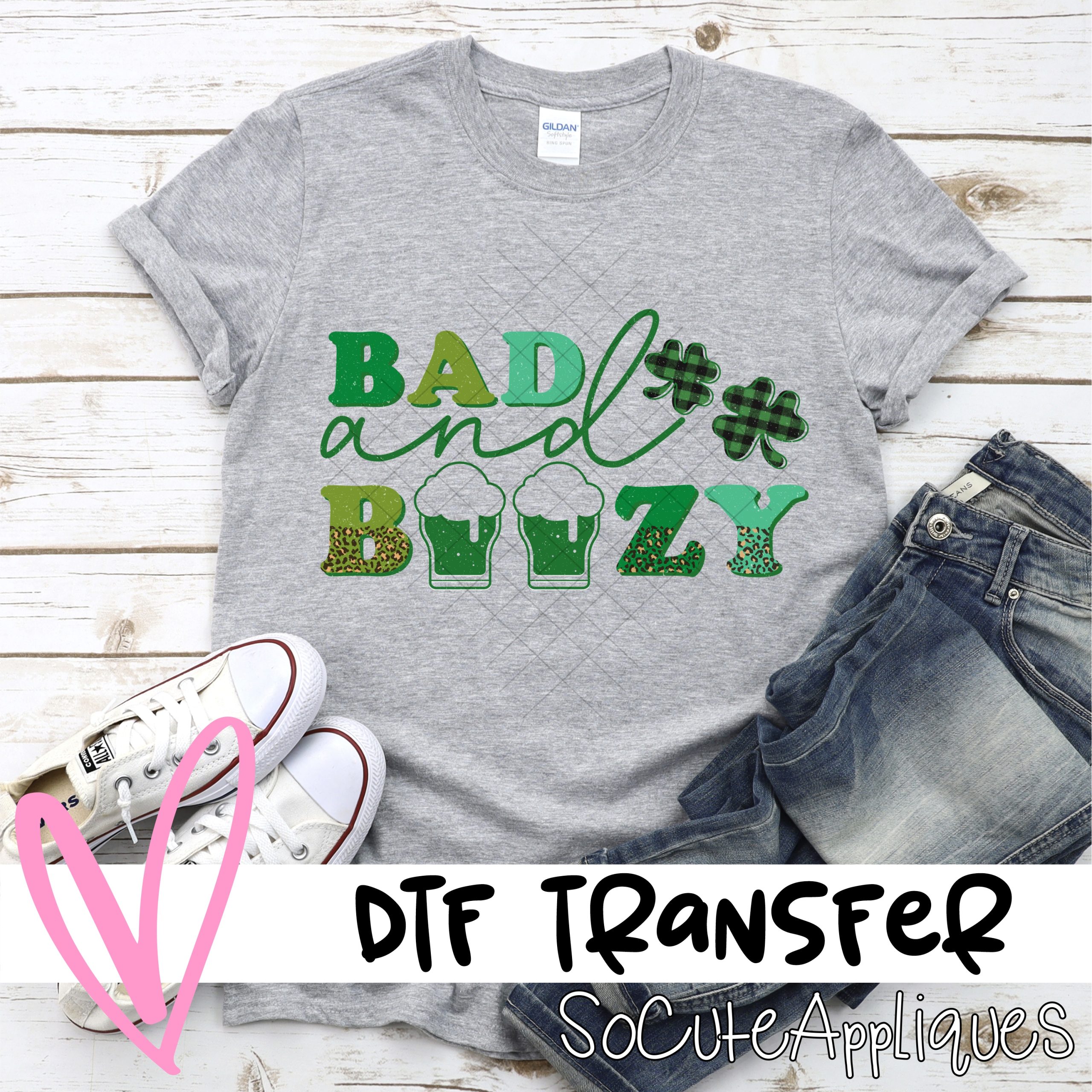 Bad and boozy *DTF* Transfer