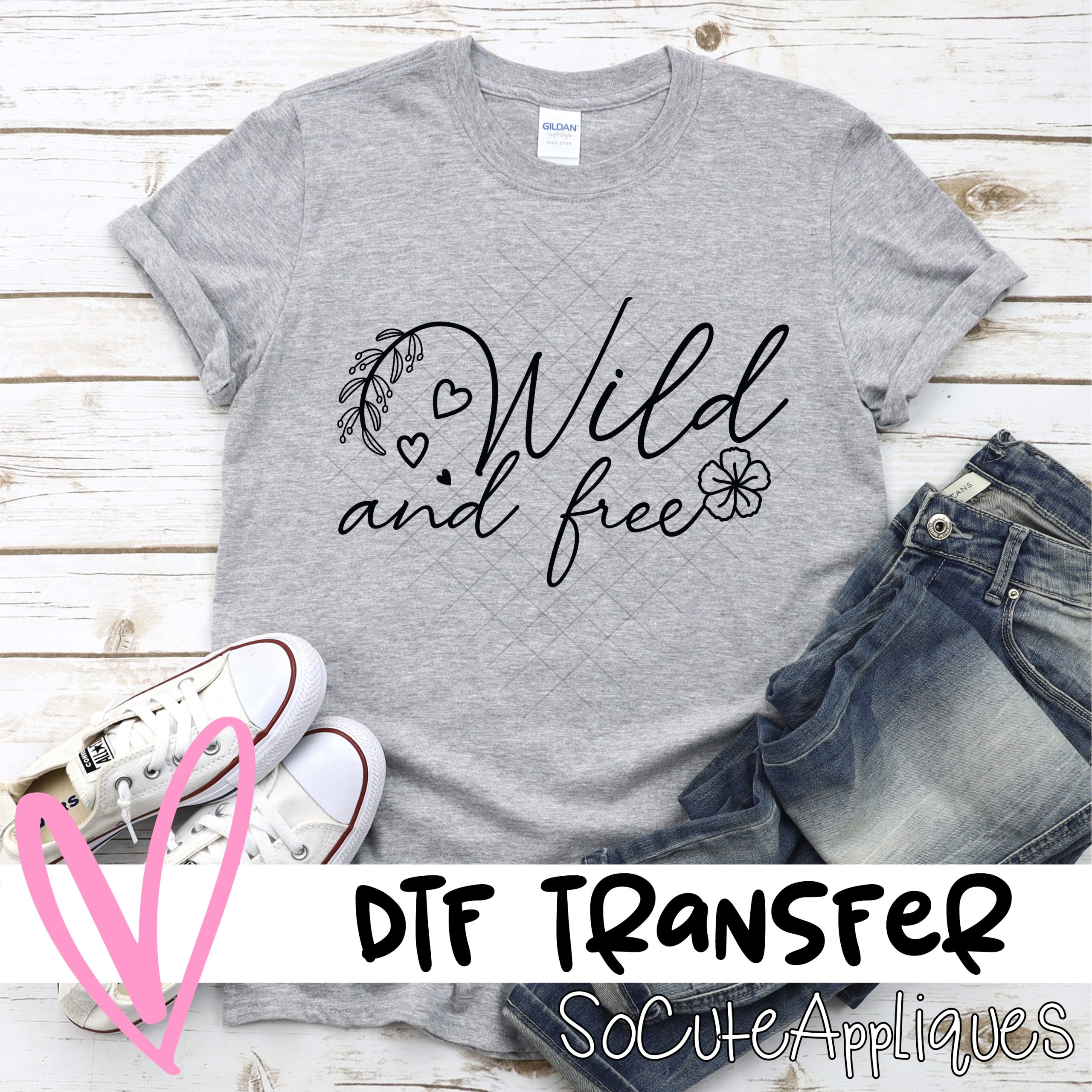 Wild and free *DTF* Transfer