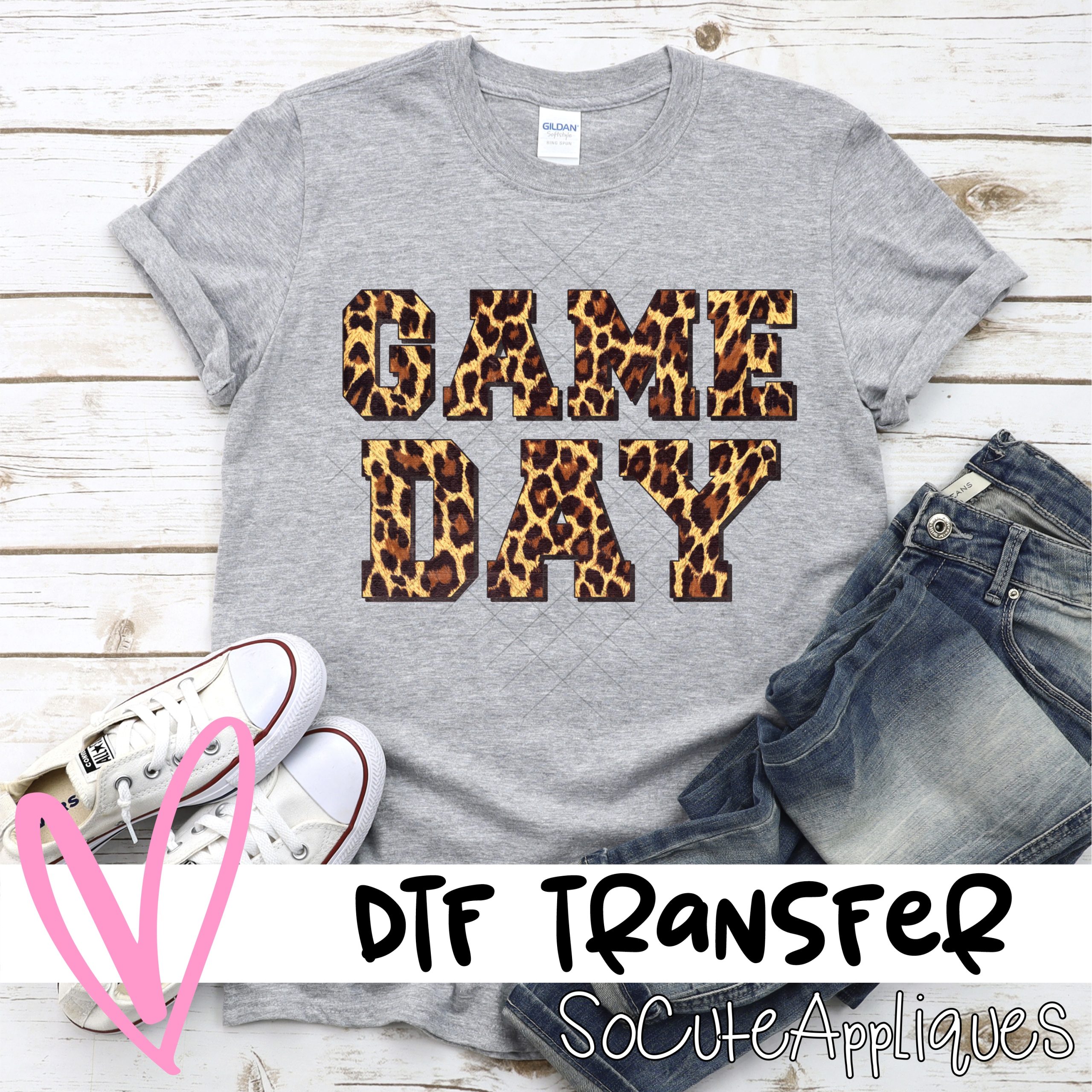 Game day LEOPARD *DTF* Transfer