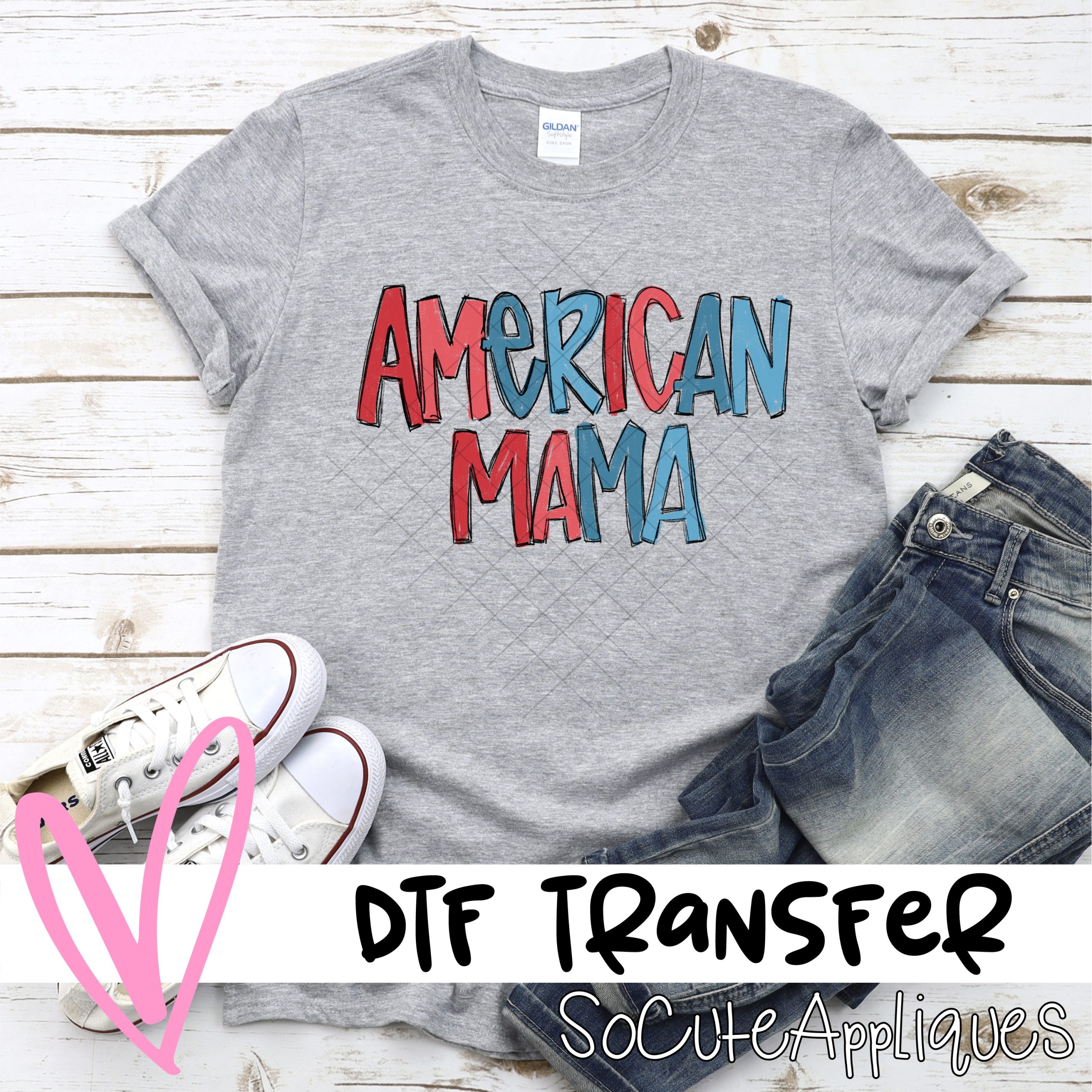American mama *DTF* Transfer