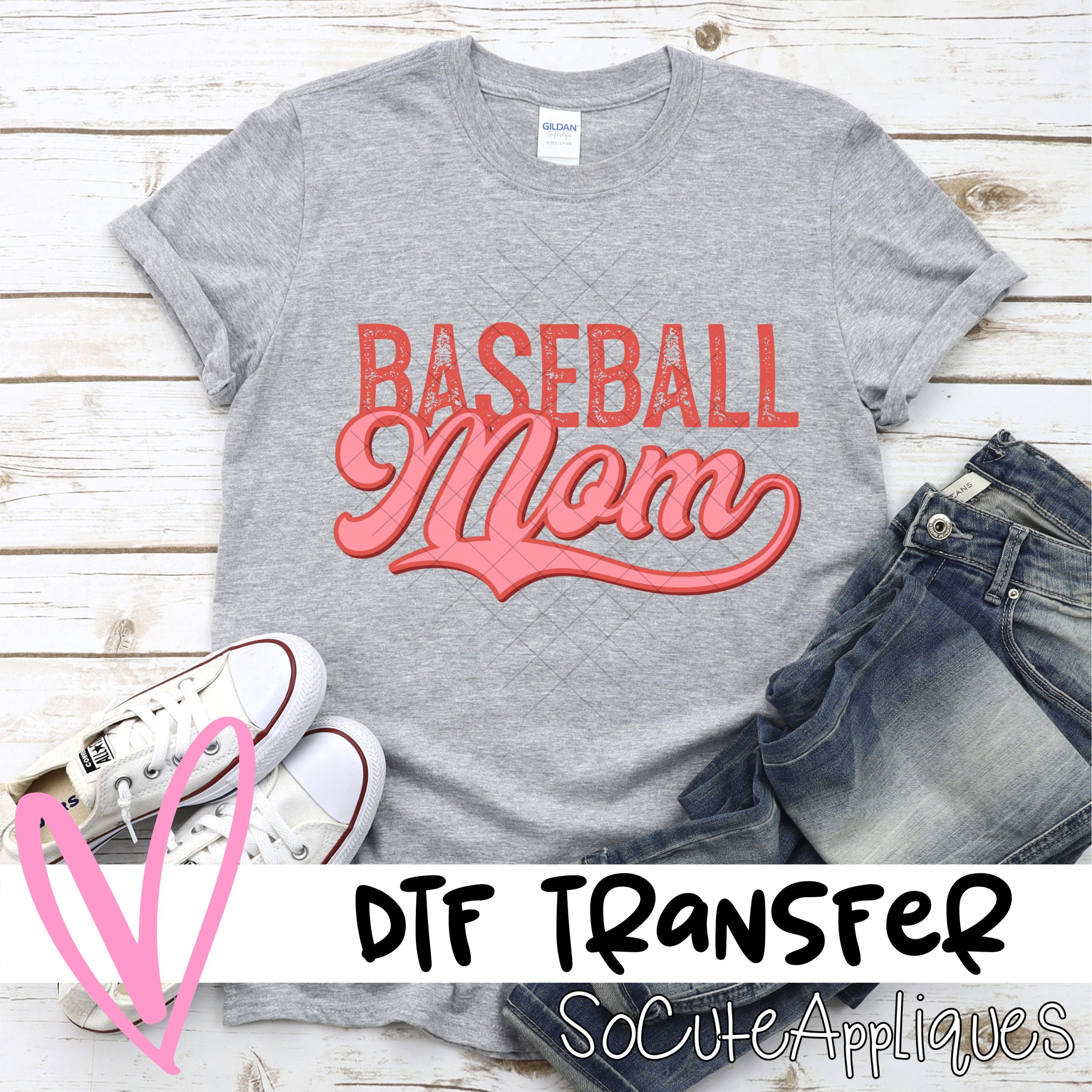 Baseball mom *DTF* Transfer