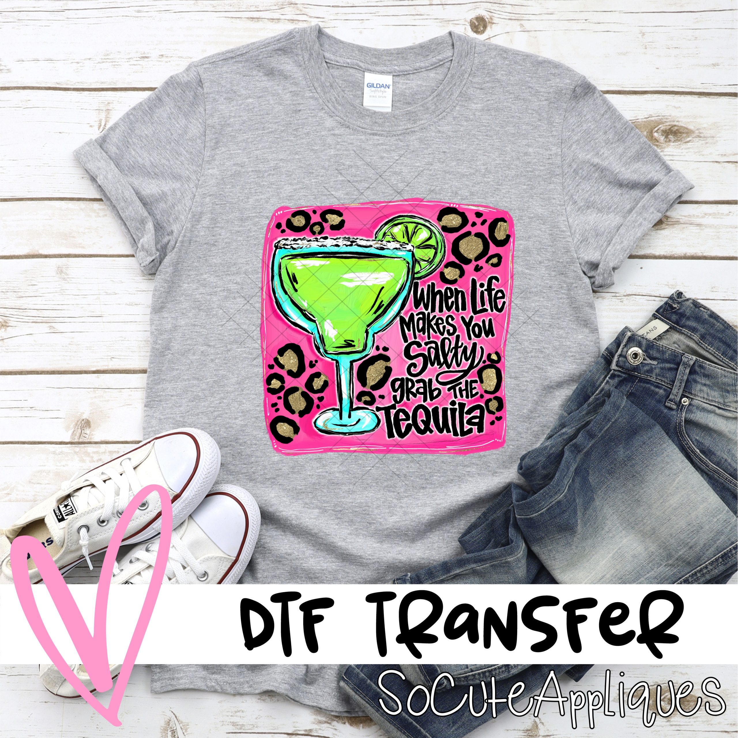When lifes makes you salty *DTF* Transfer