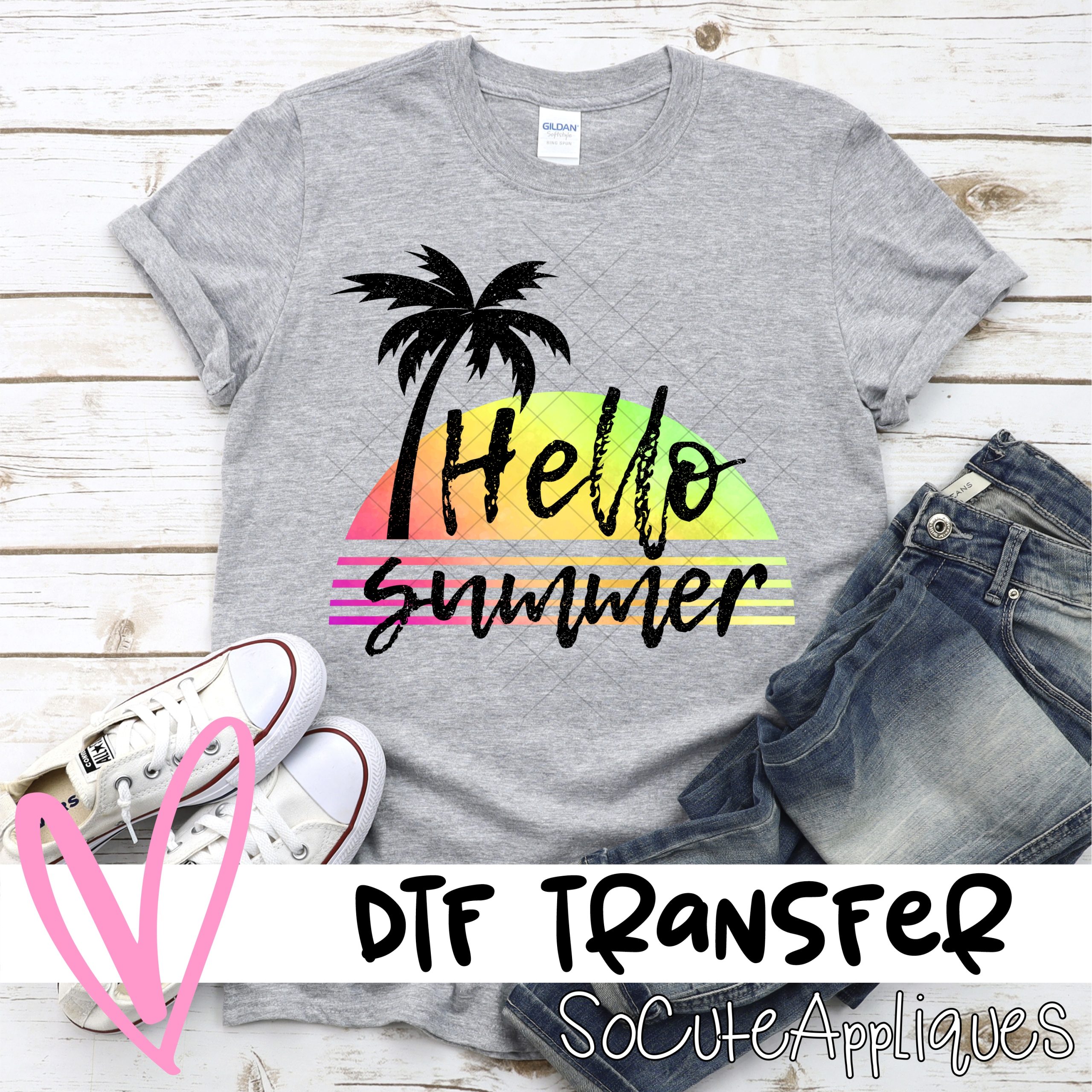 Hello summer *DTF* Transfer