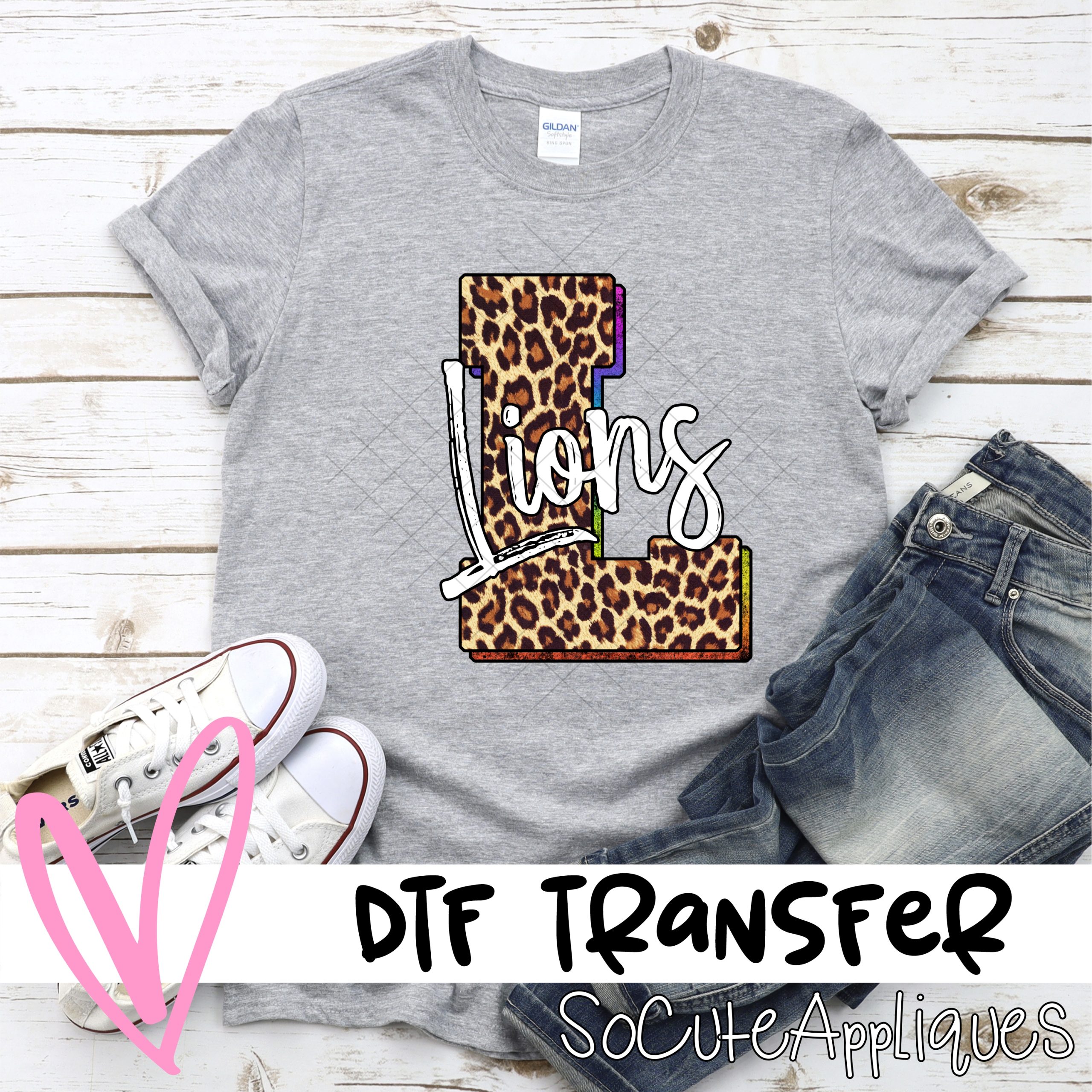 Lions LEOPARD *DTF* Transfer
