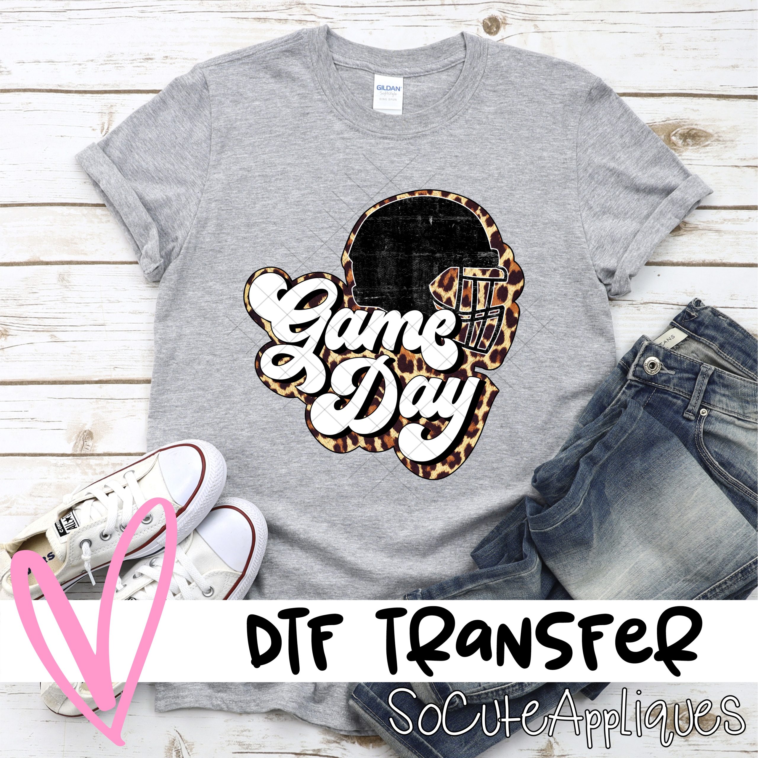 Game day LEOPARD *DTF* Transfer