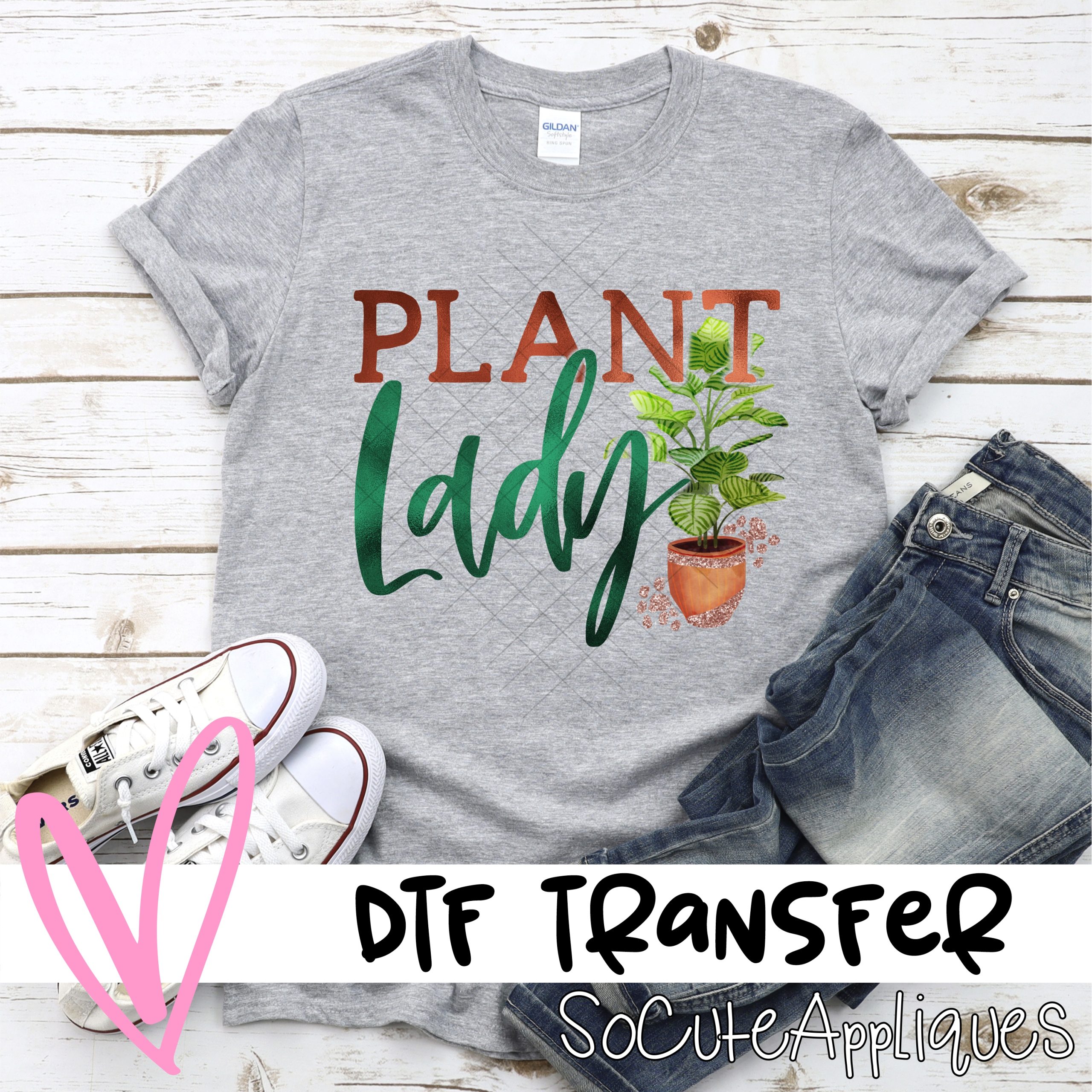 Plant lady *DTF* Transfer
