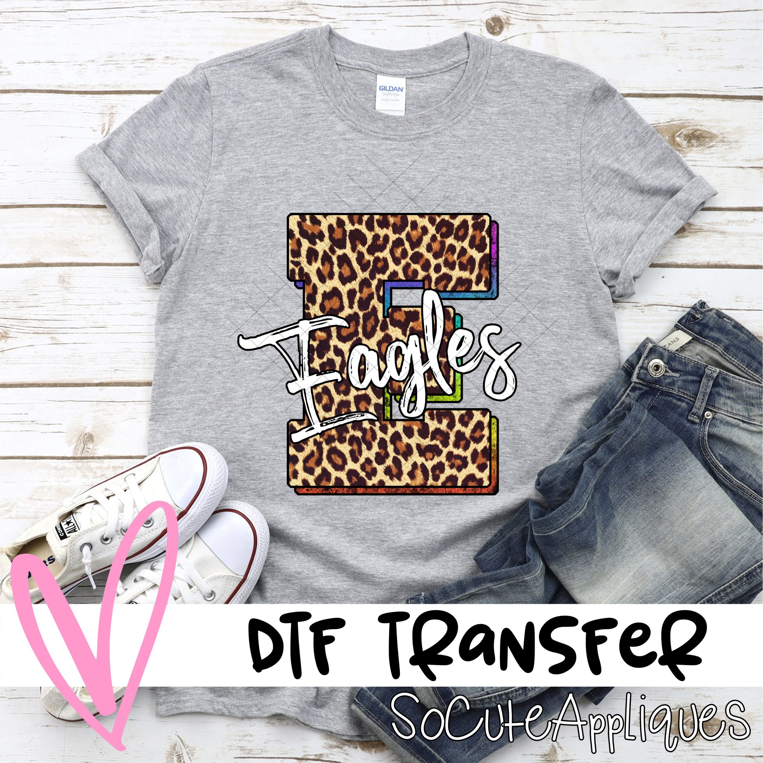 Eagles LEOPARD *DTF* Transfer