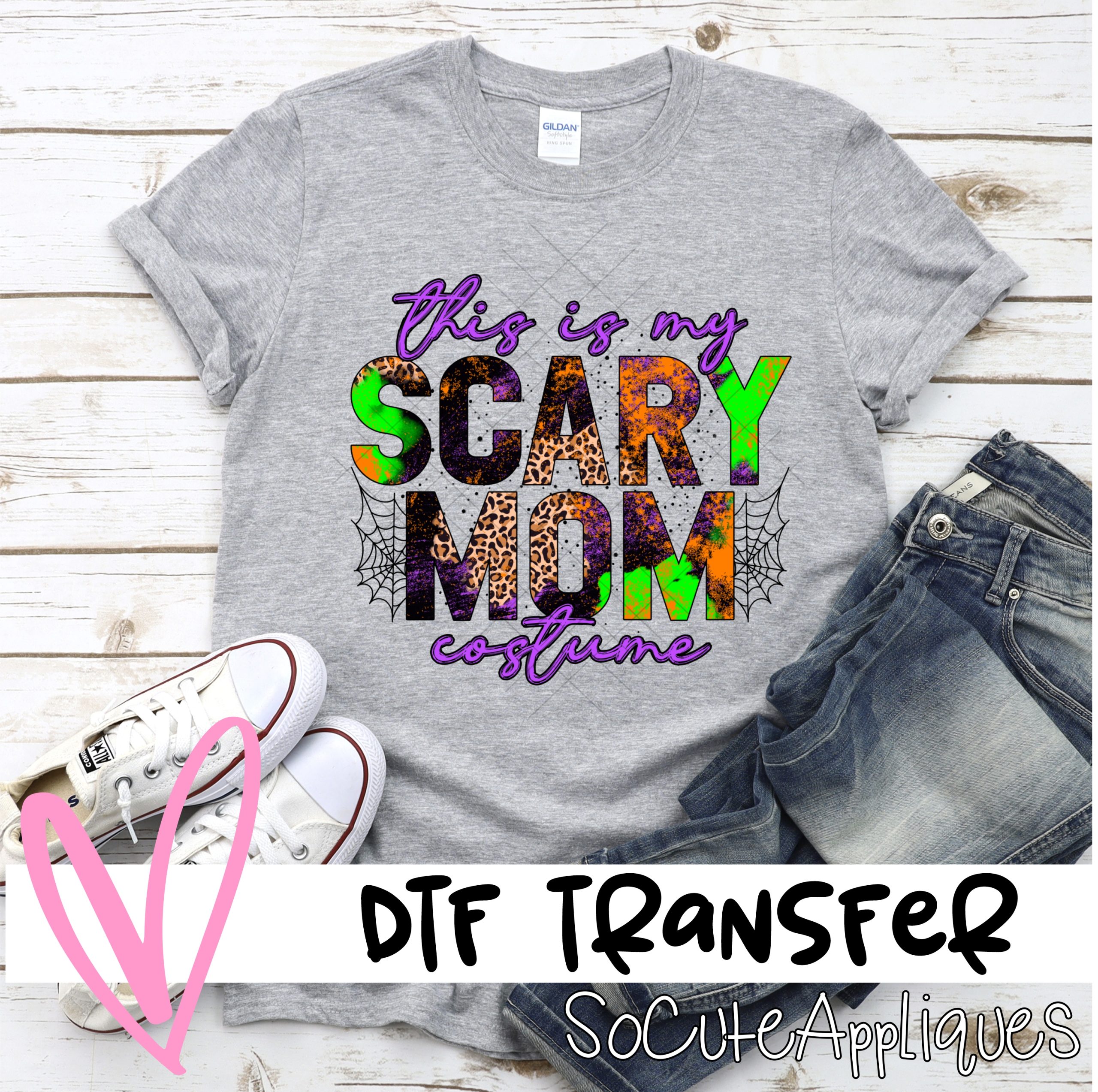 This is my scary mom costum *DTF* Transfer