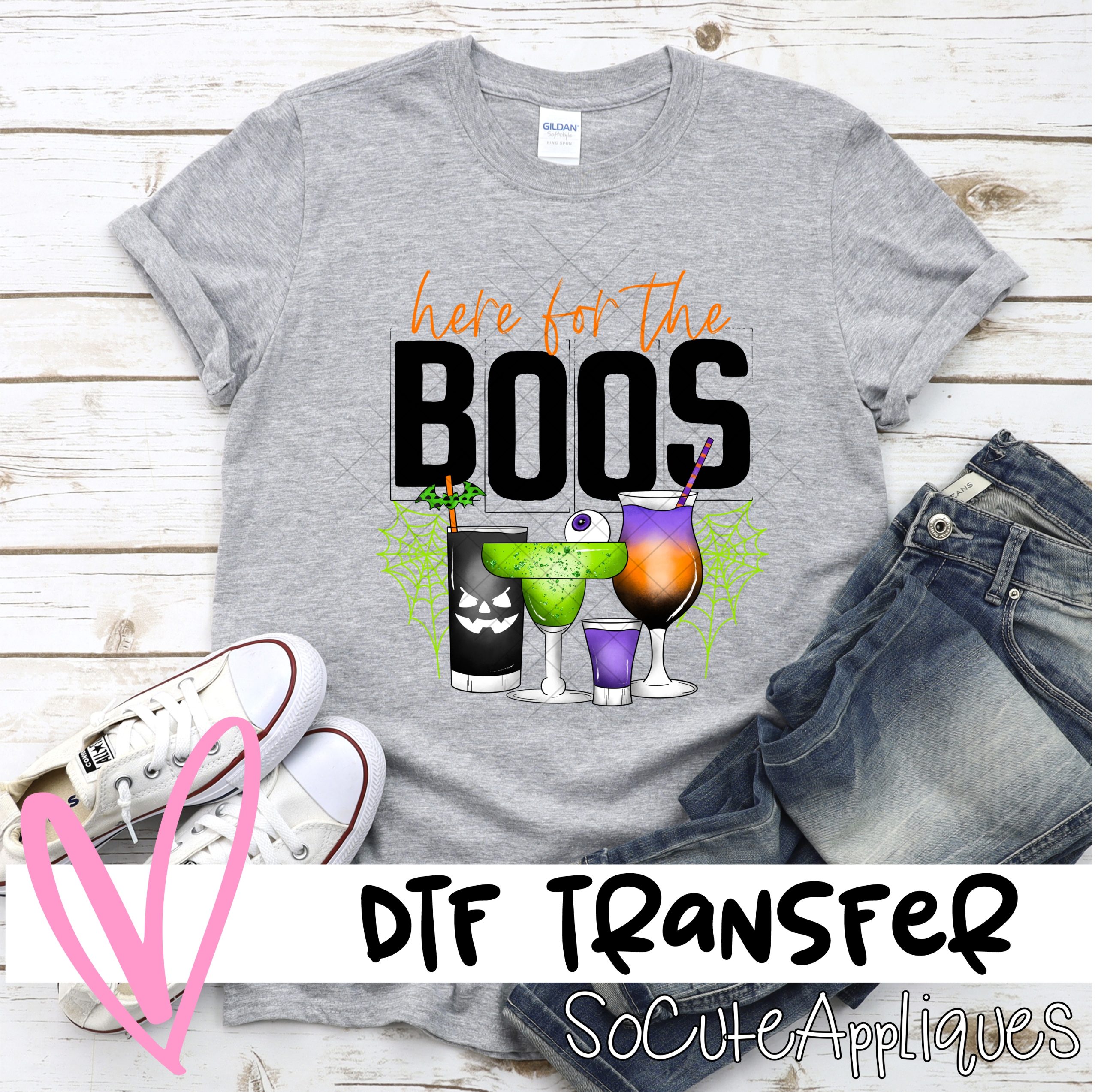 Here for the boos *DTF* Transfer