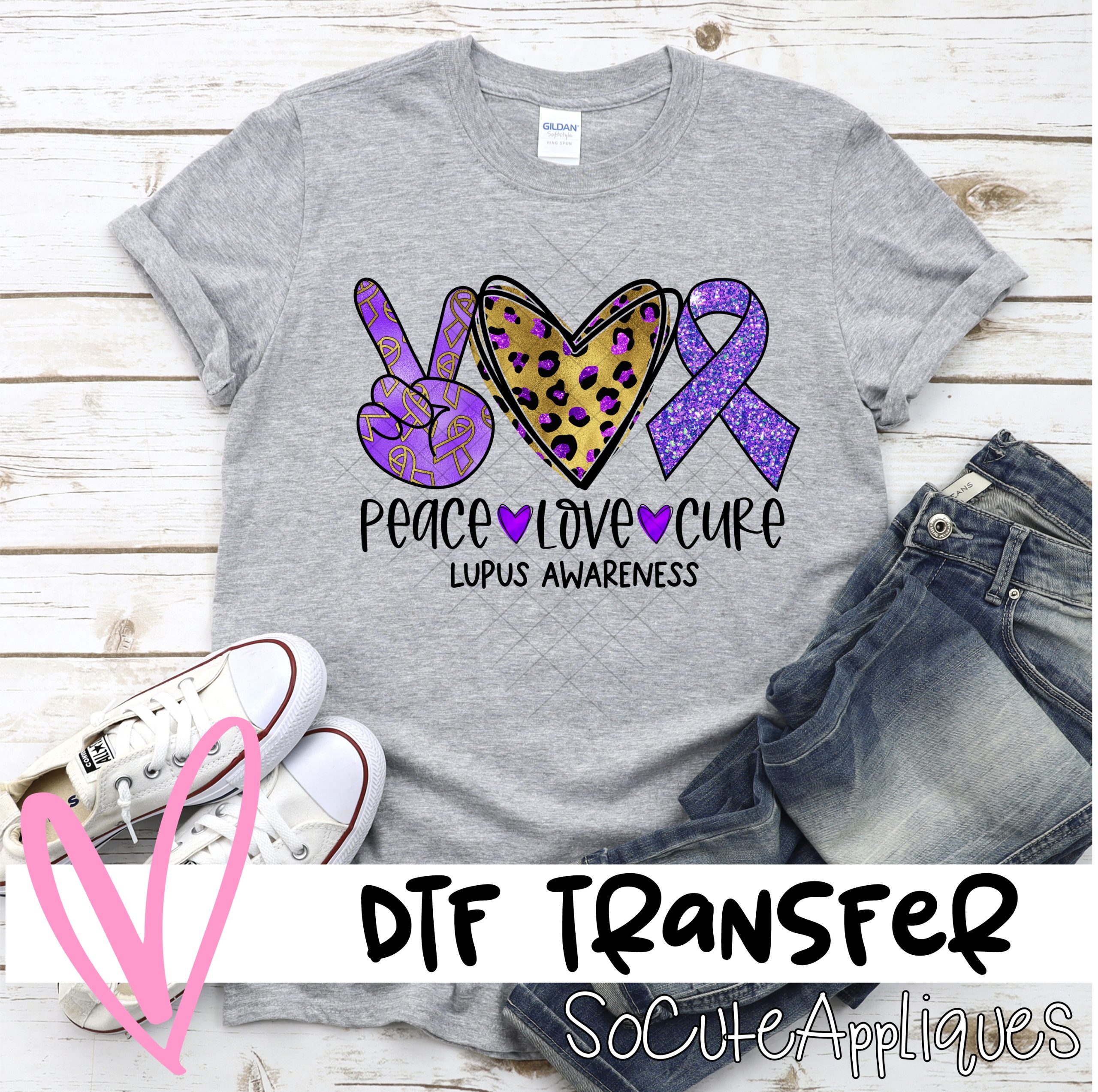 Lupus awareness  *DTF* Transfer