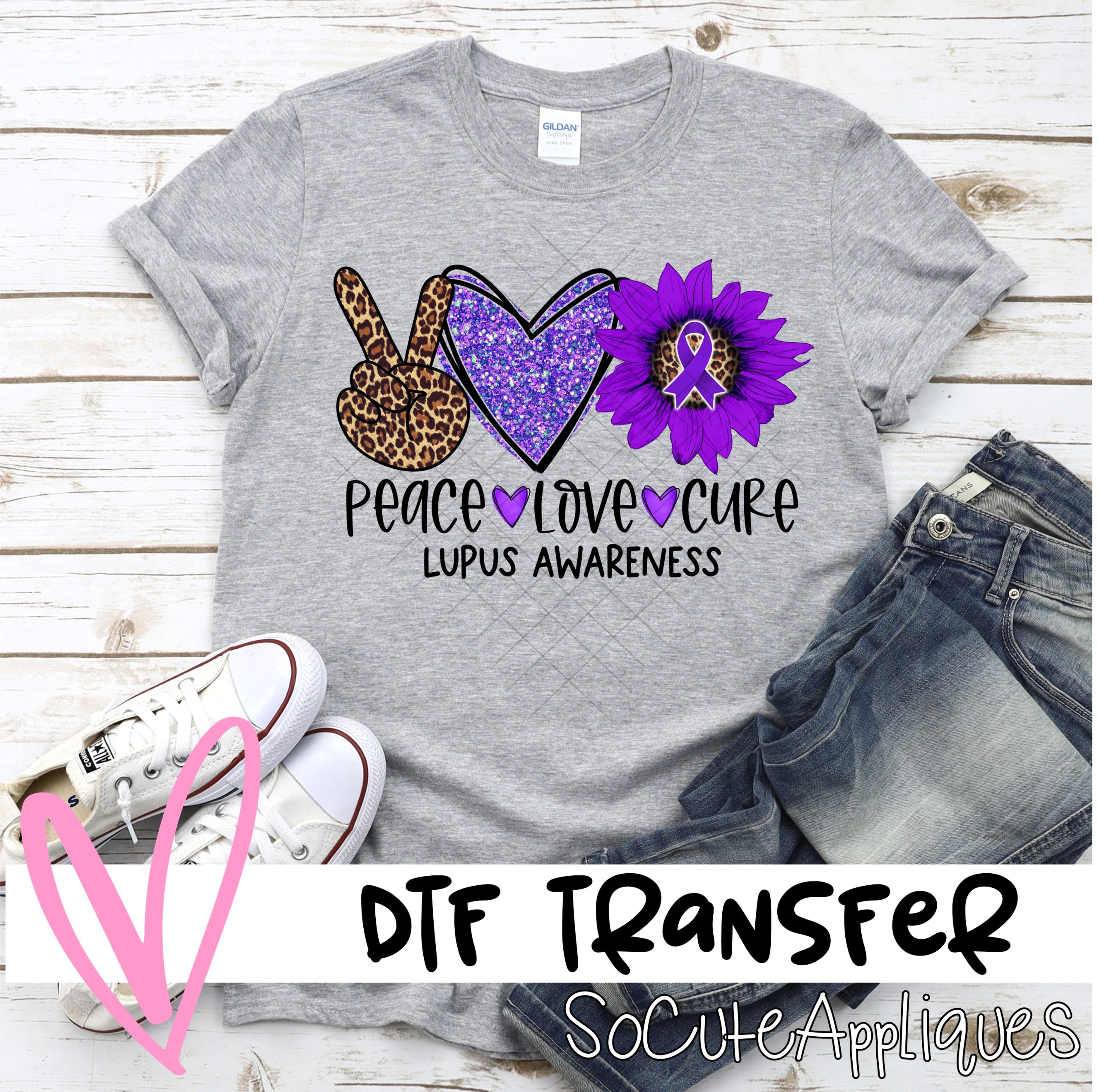 Lupus awareness  *DTF* Transfer