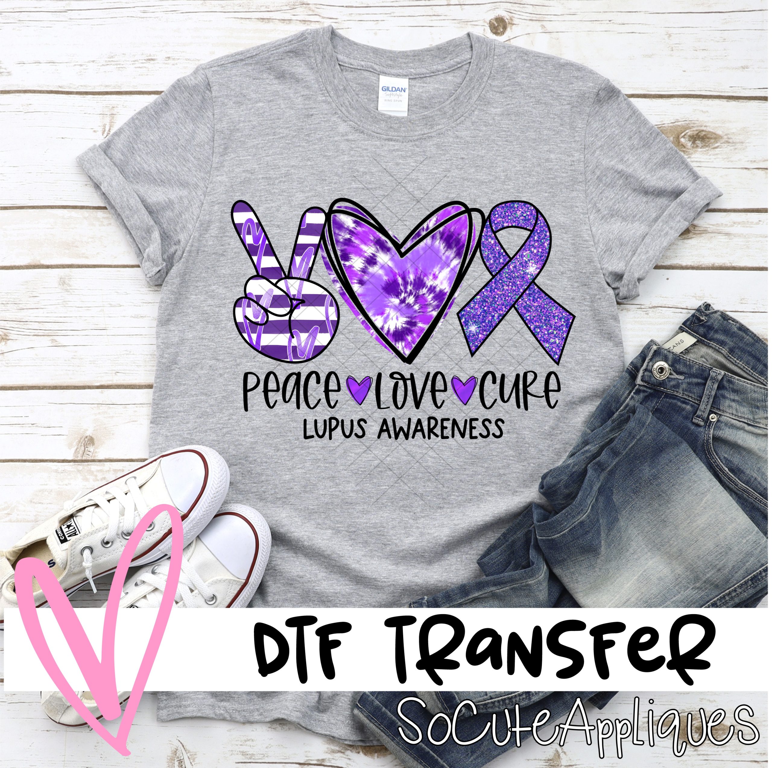 Lupus awareness  *DTF* Transfer