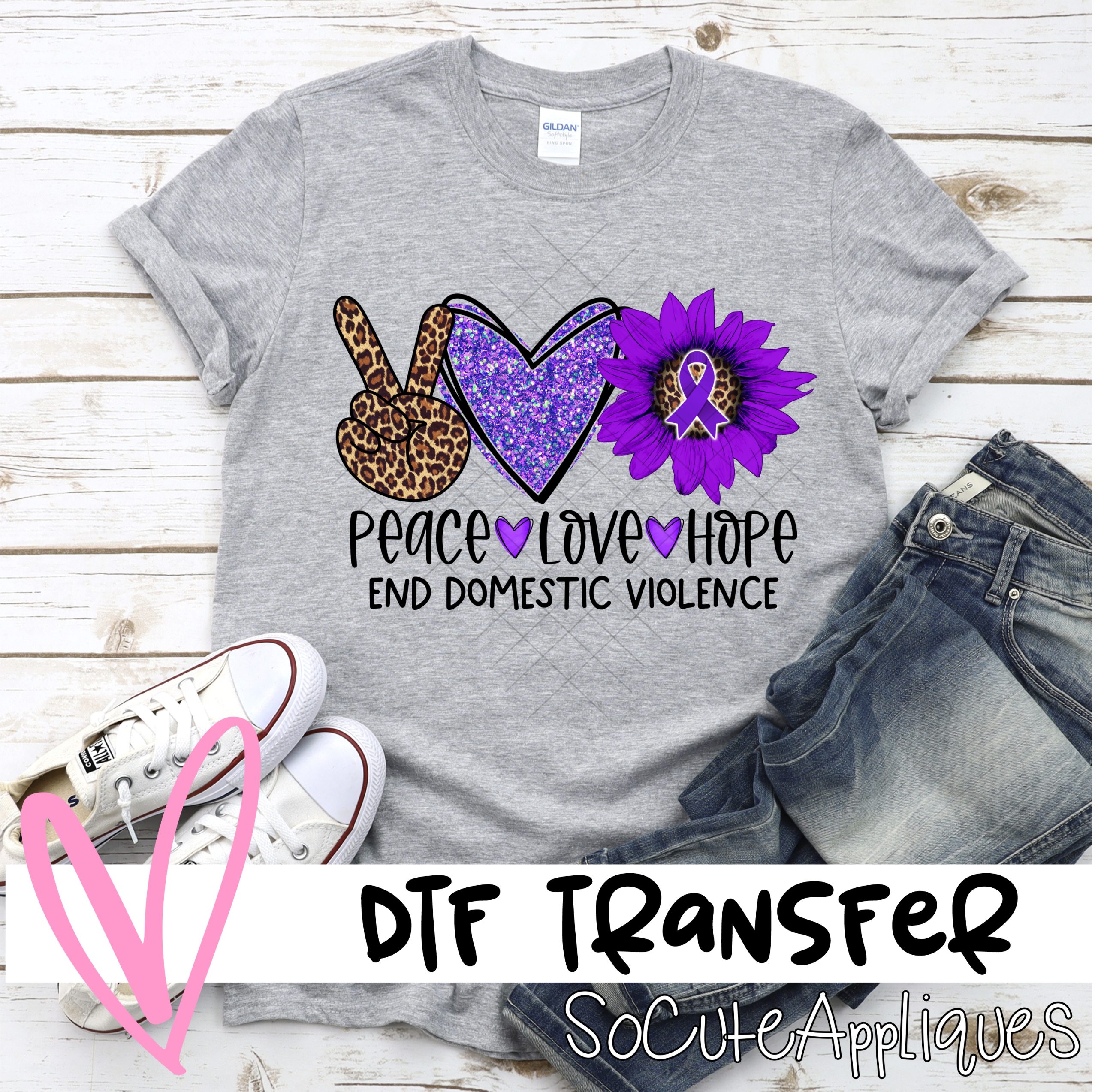 Domestic violence awareness  *DTF* Transfer