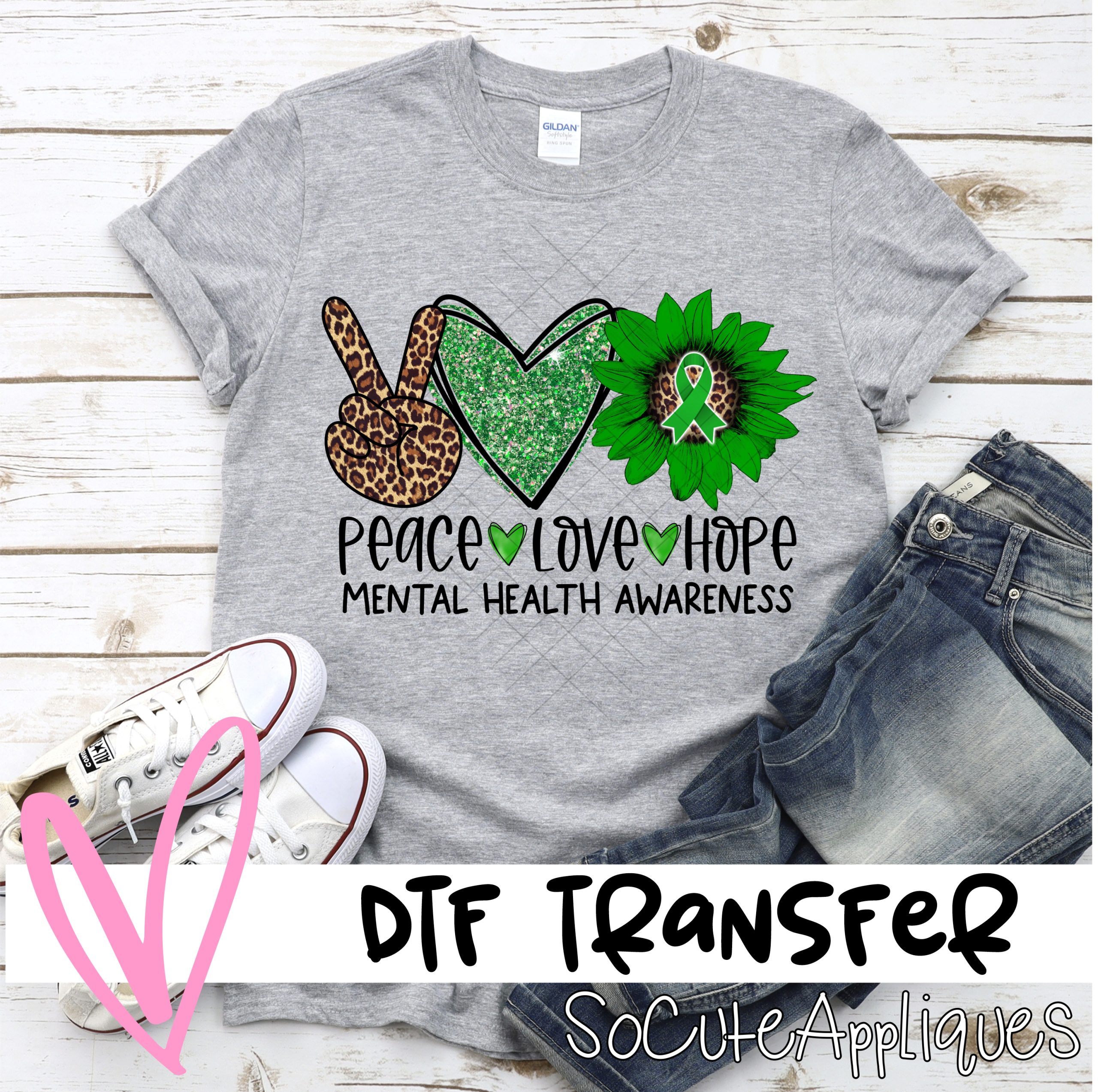 Mental health awareness  *DTF* Transfer