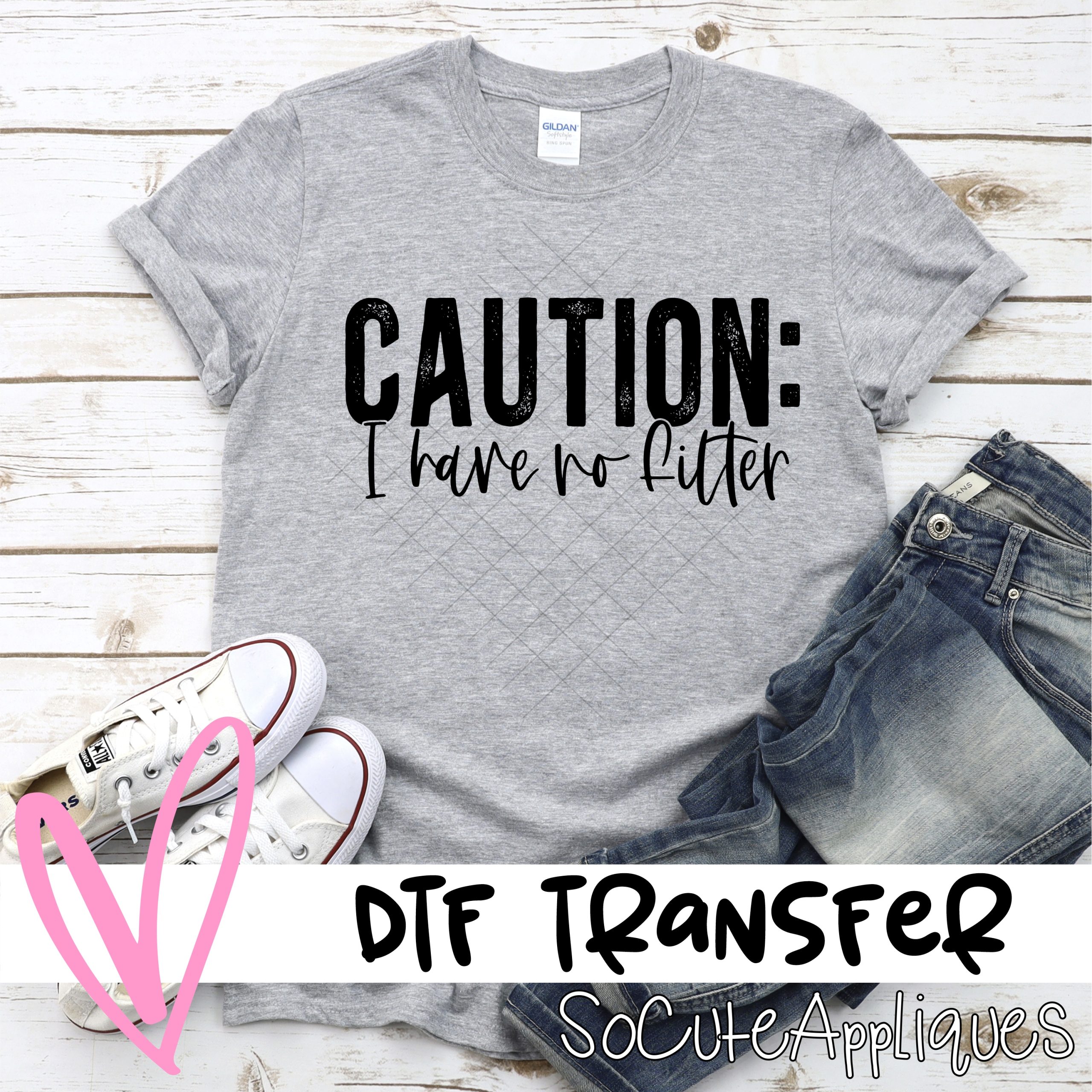 CAUTION I have no filter *DTF* Transfer