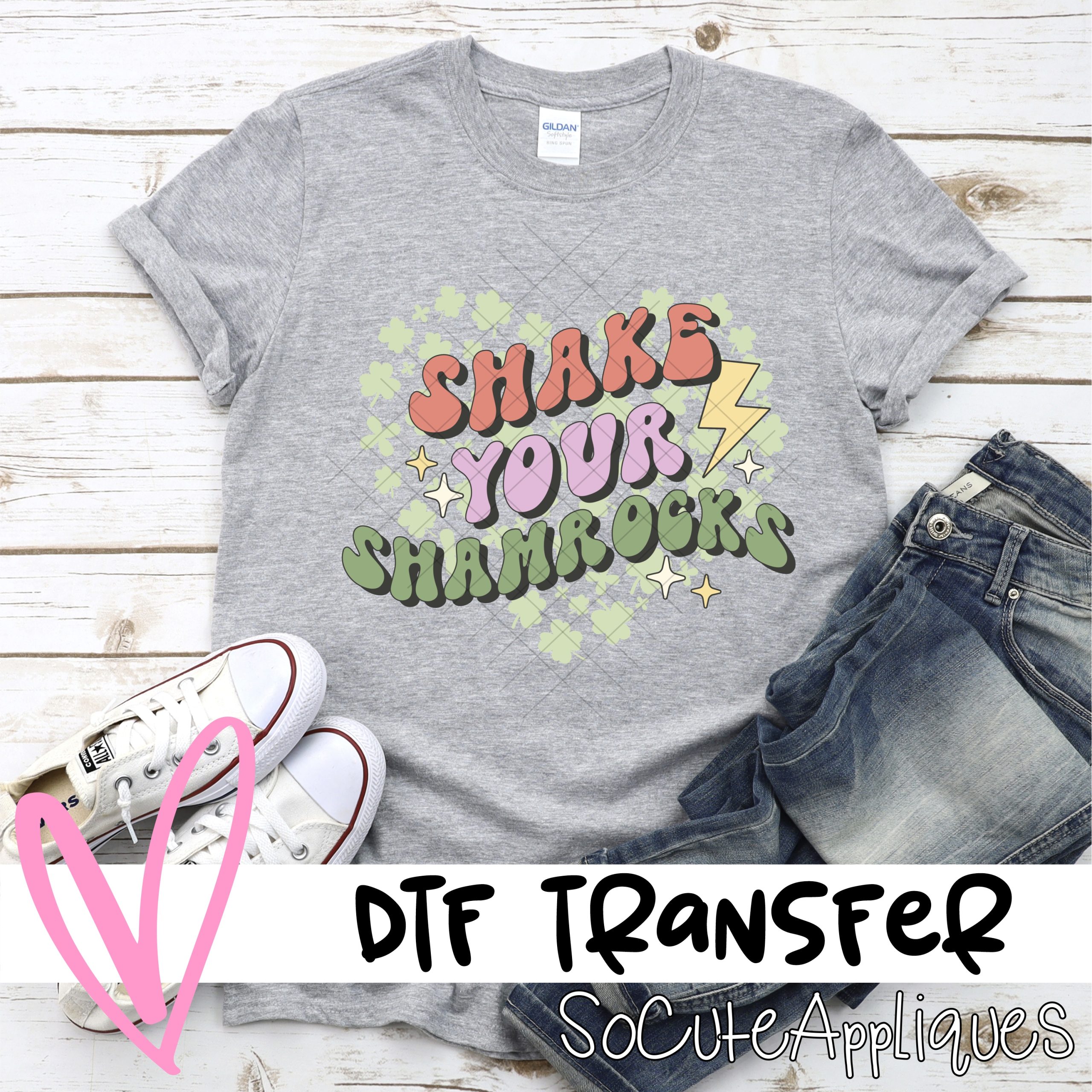 Shake your shamrocks *DTF* Transfer