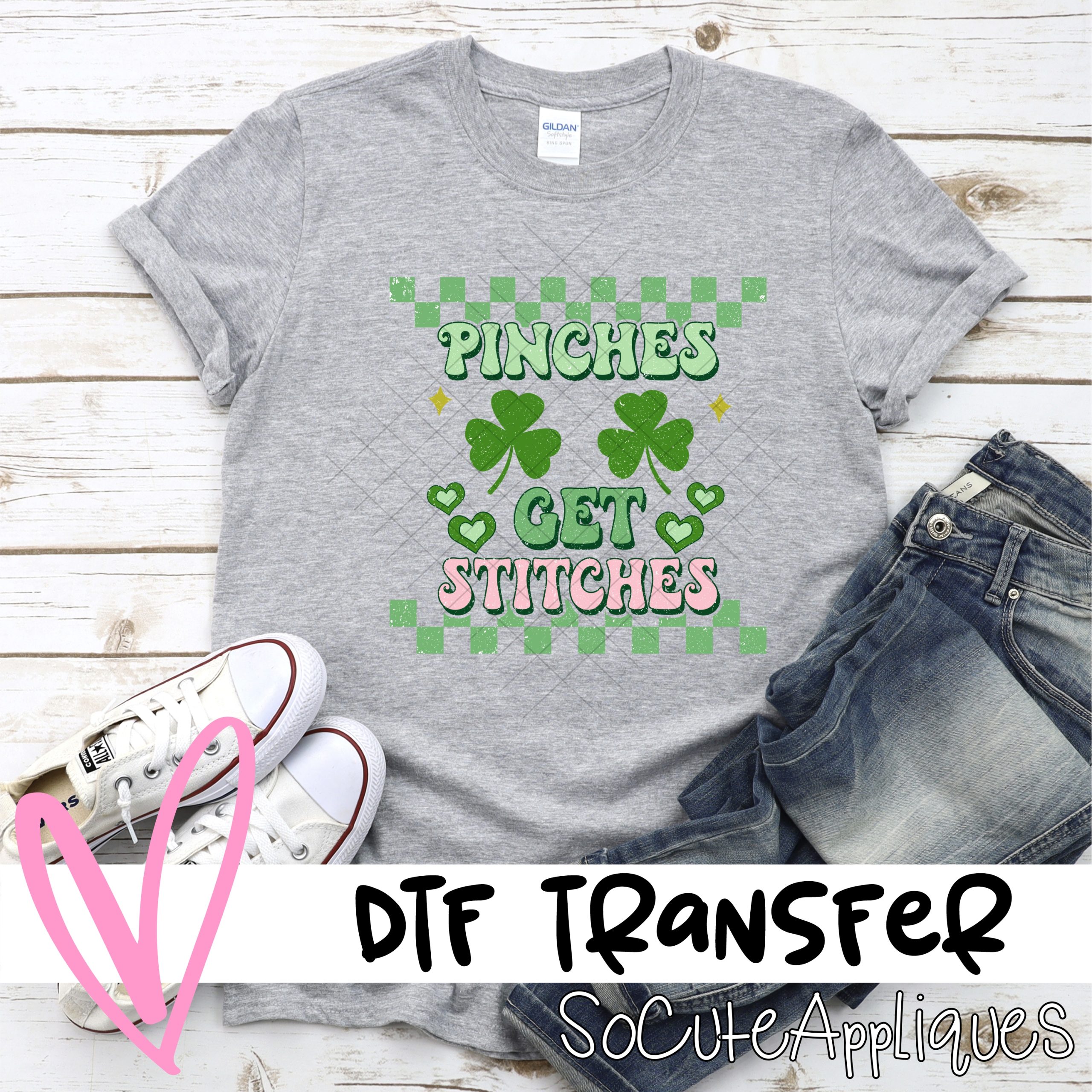 Pinches get stitches *DTF* Transfer