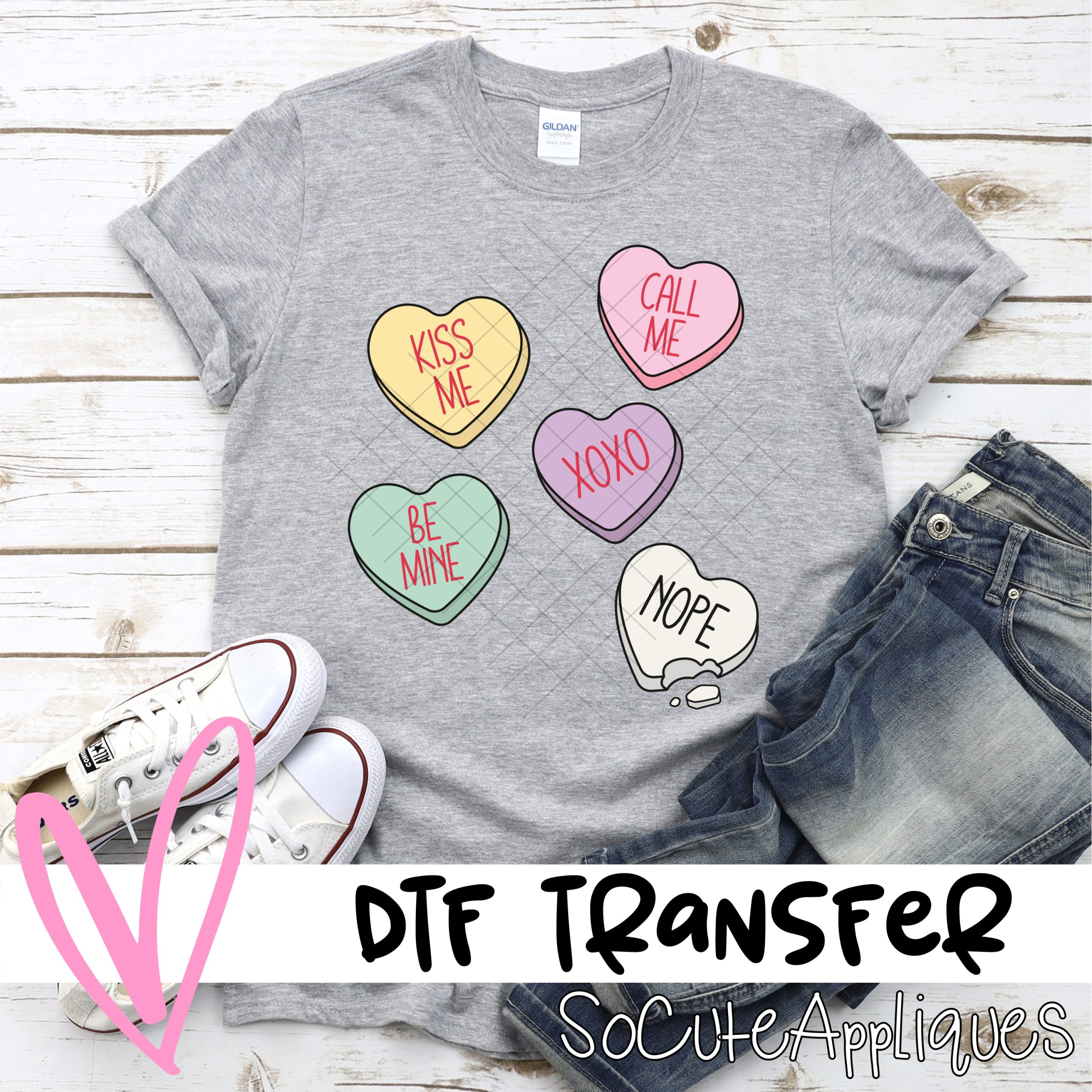 Kiss me call me be mind NOPE  *DTF* Transfer