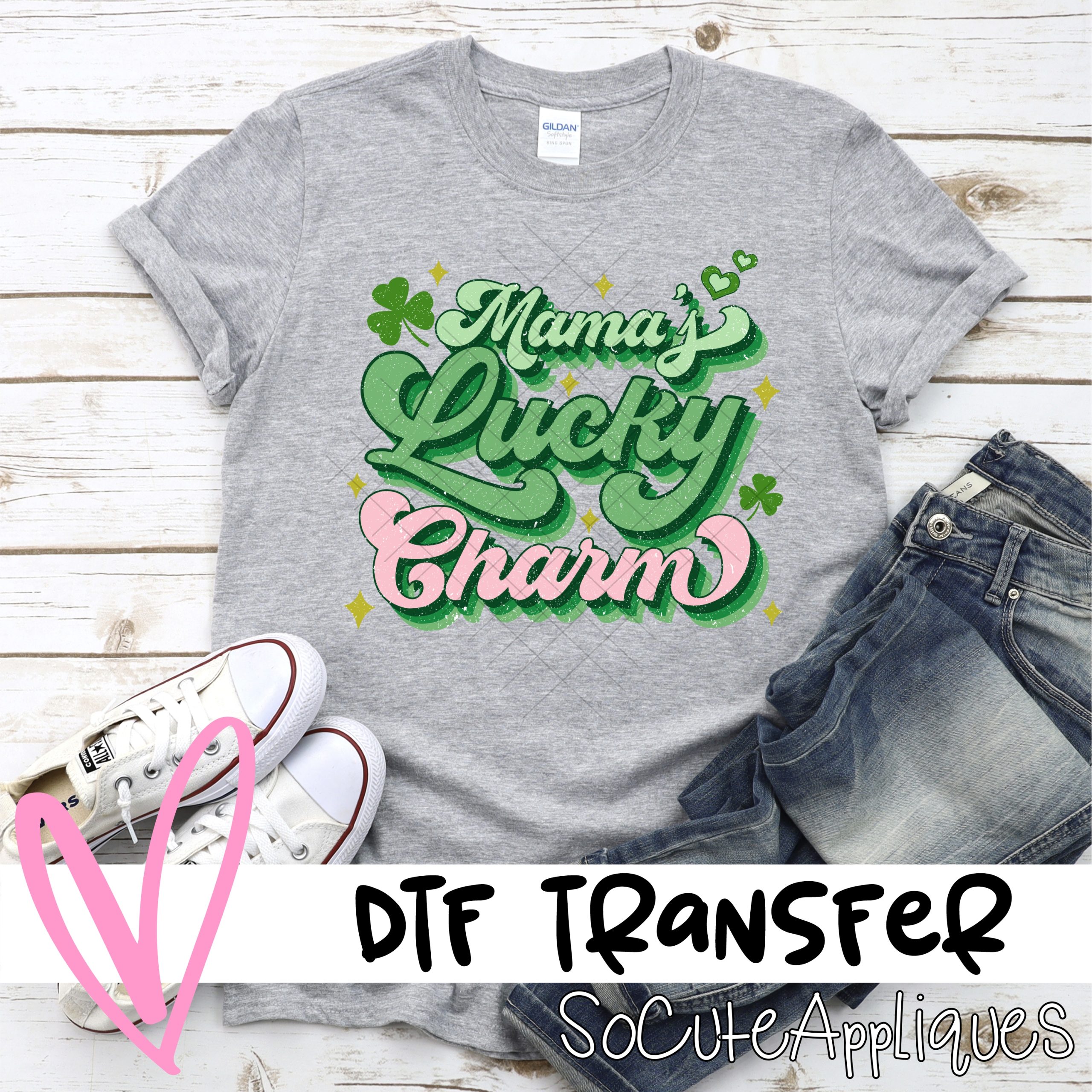 Mamas lucky charm  *DTF* Transfer