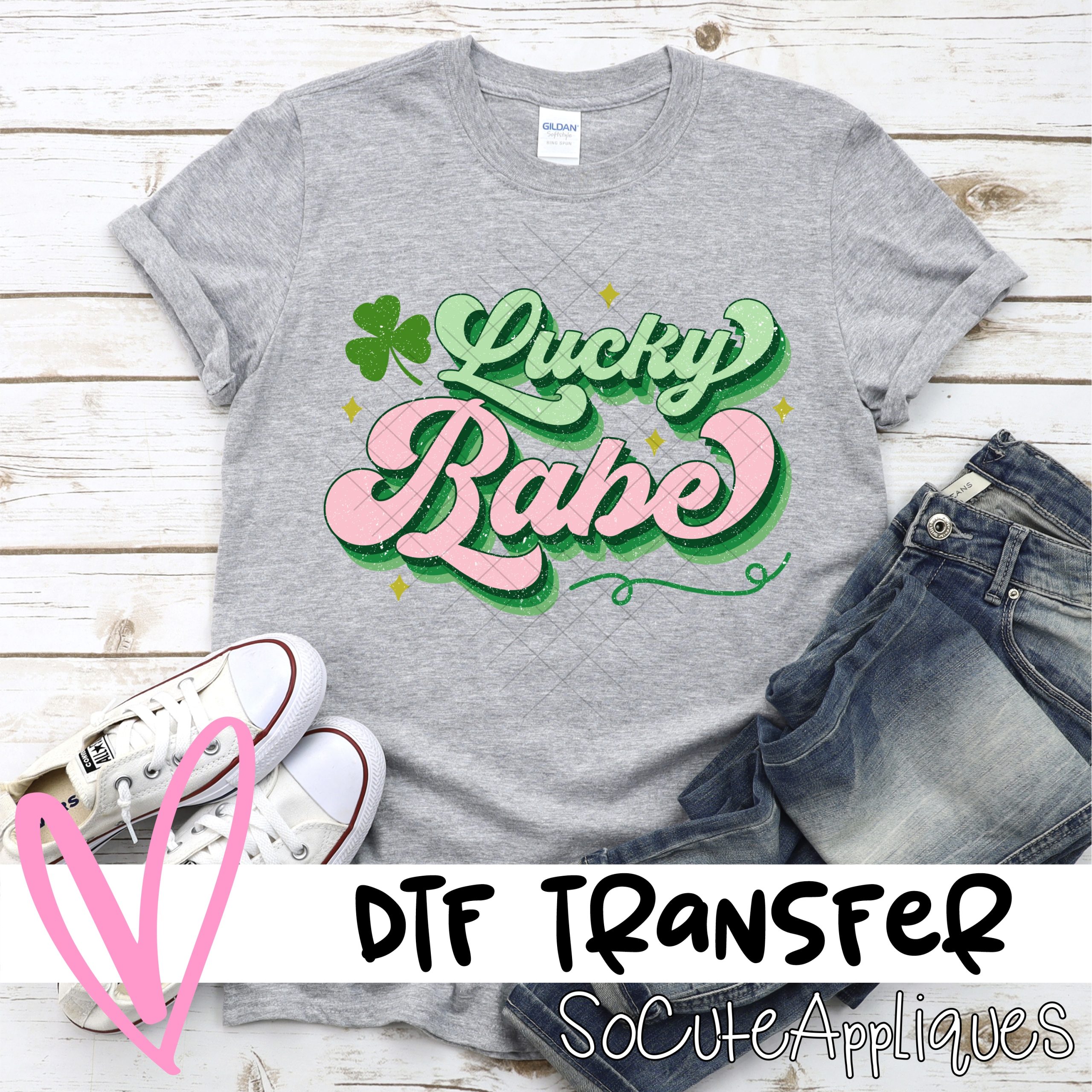 Lucky babe ADULT *DTF* Transfer