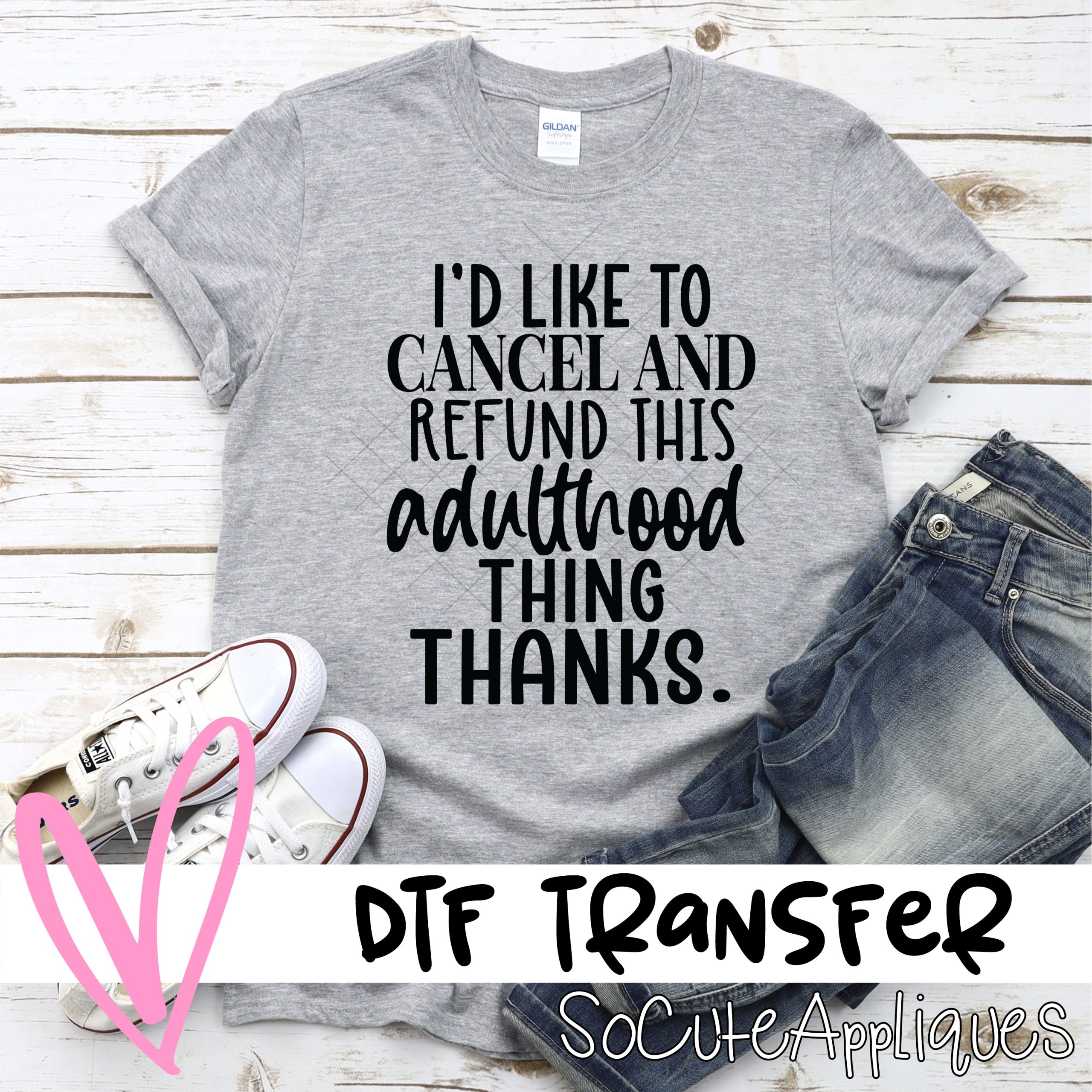 I'd like to cancel *DTF* Transfer