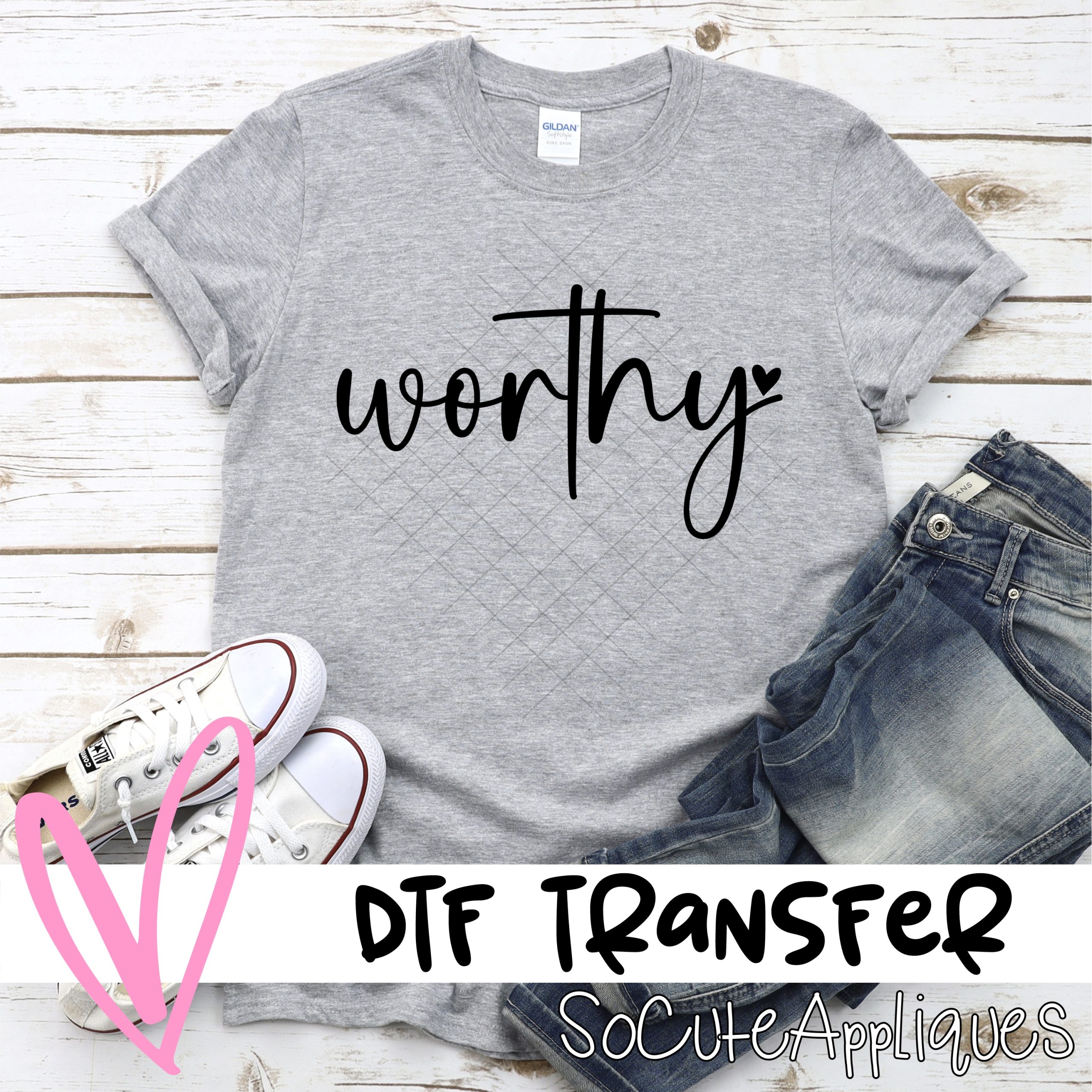 Worthy SCRIPT *DTF* Transfer