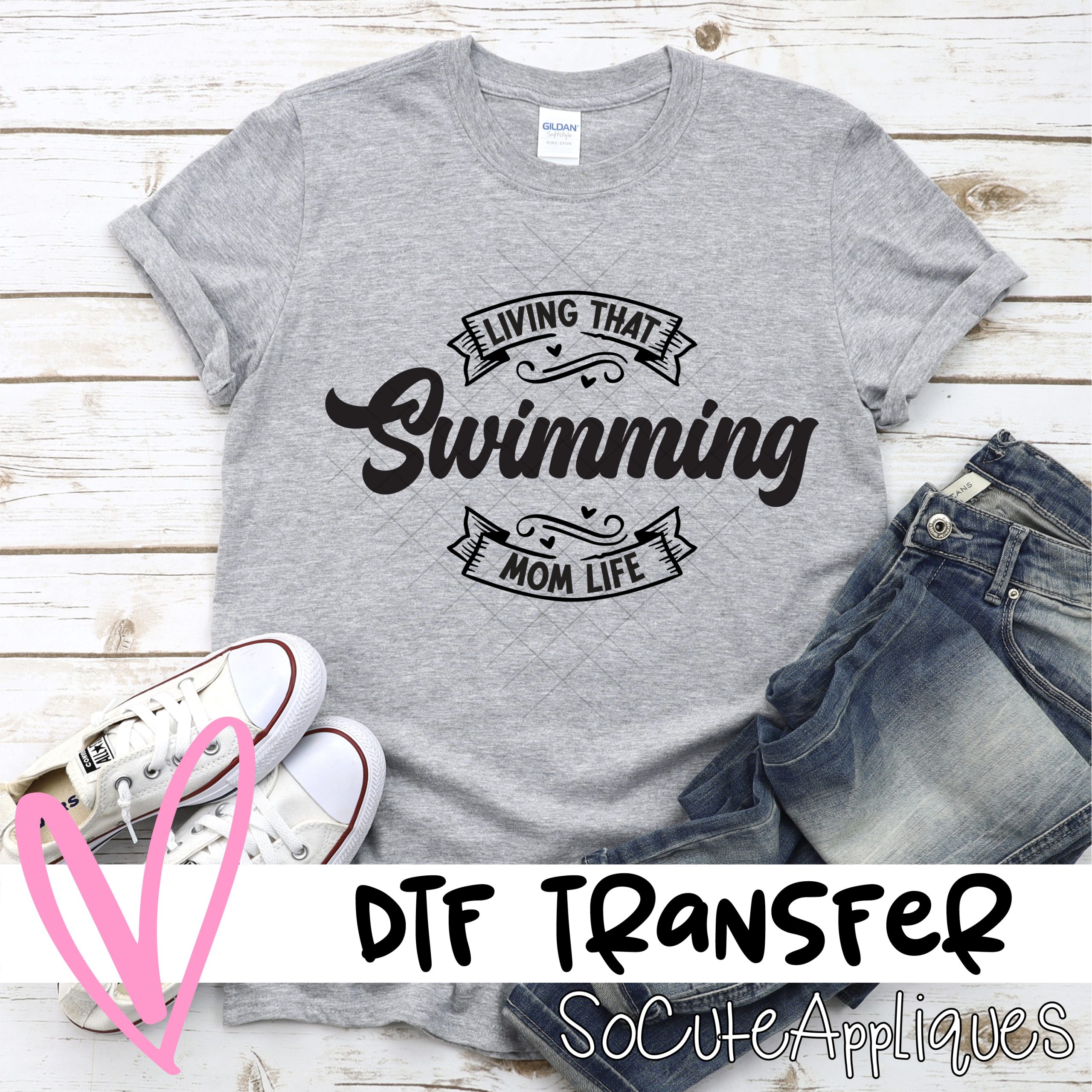 Living that Swimming mom life *DTF* Transfer