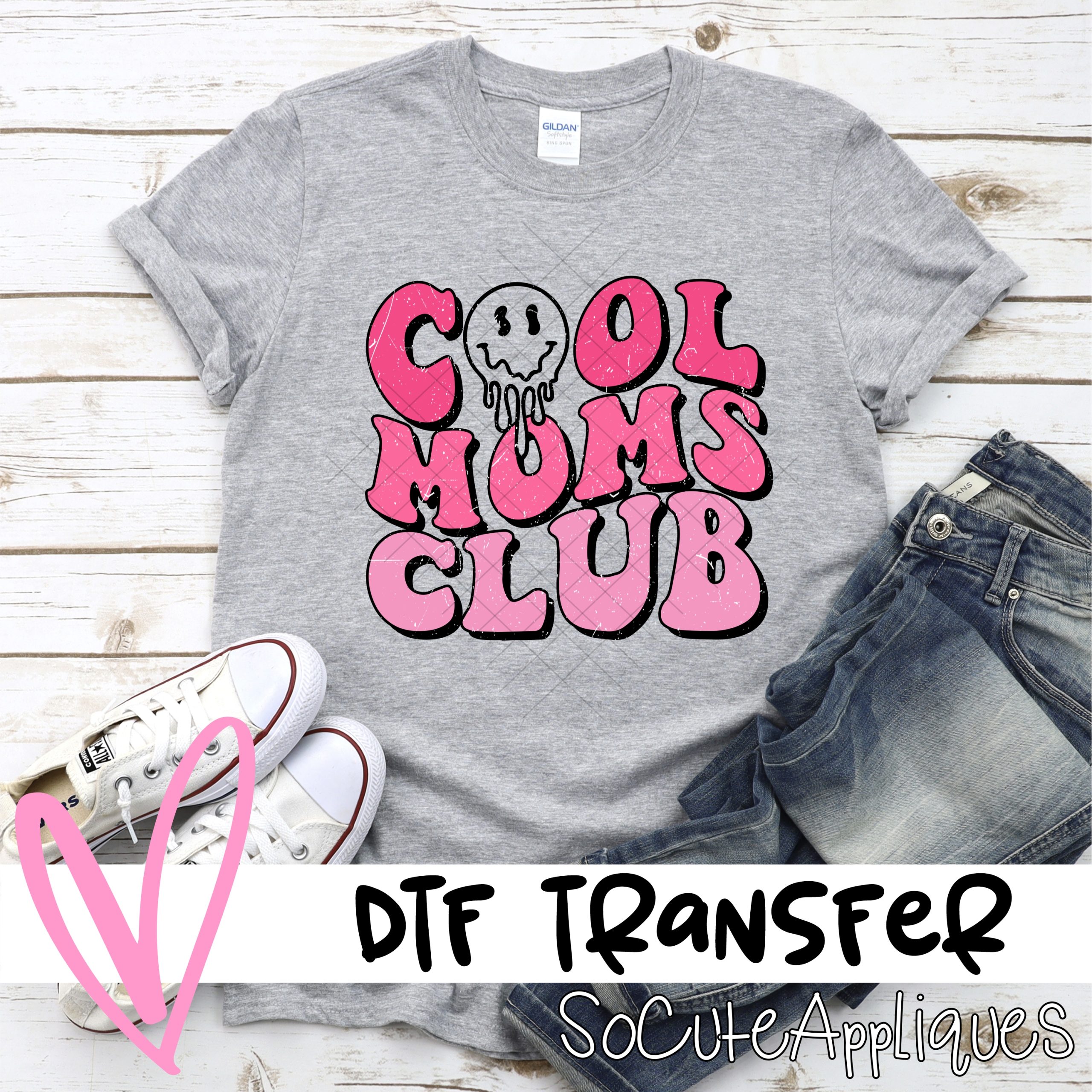 Cool moms club *DTF* Transfer