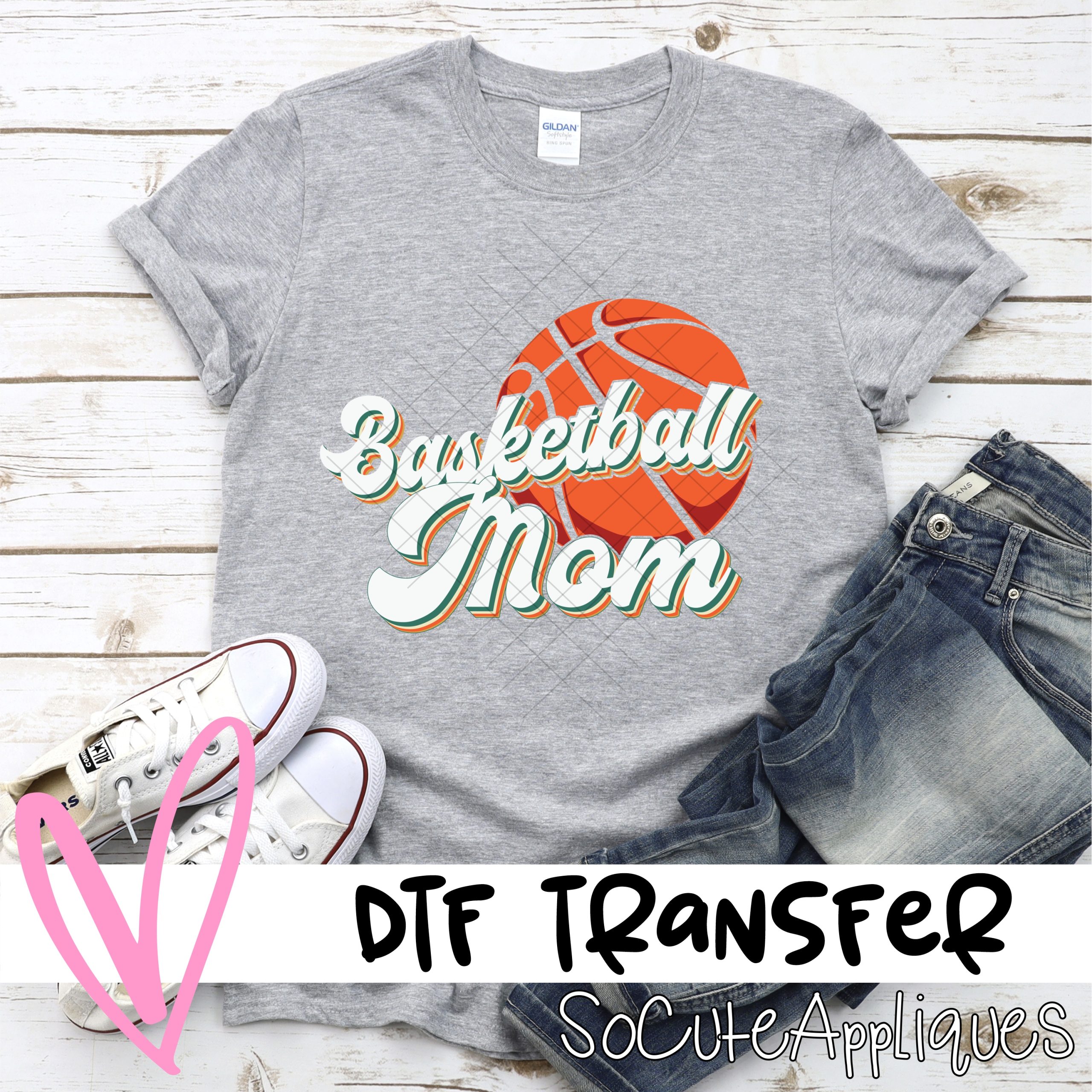 Basketball mom *DTF* Transfer