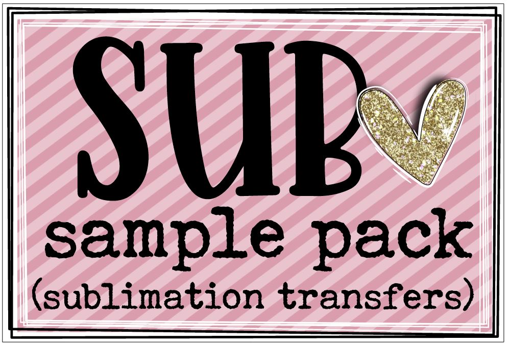 Sublimation Transfer *SAMPLE PACK* – socuteappliques.net