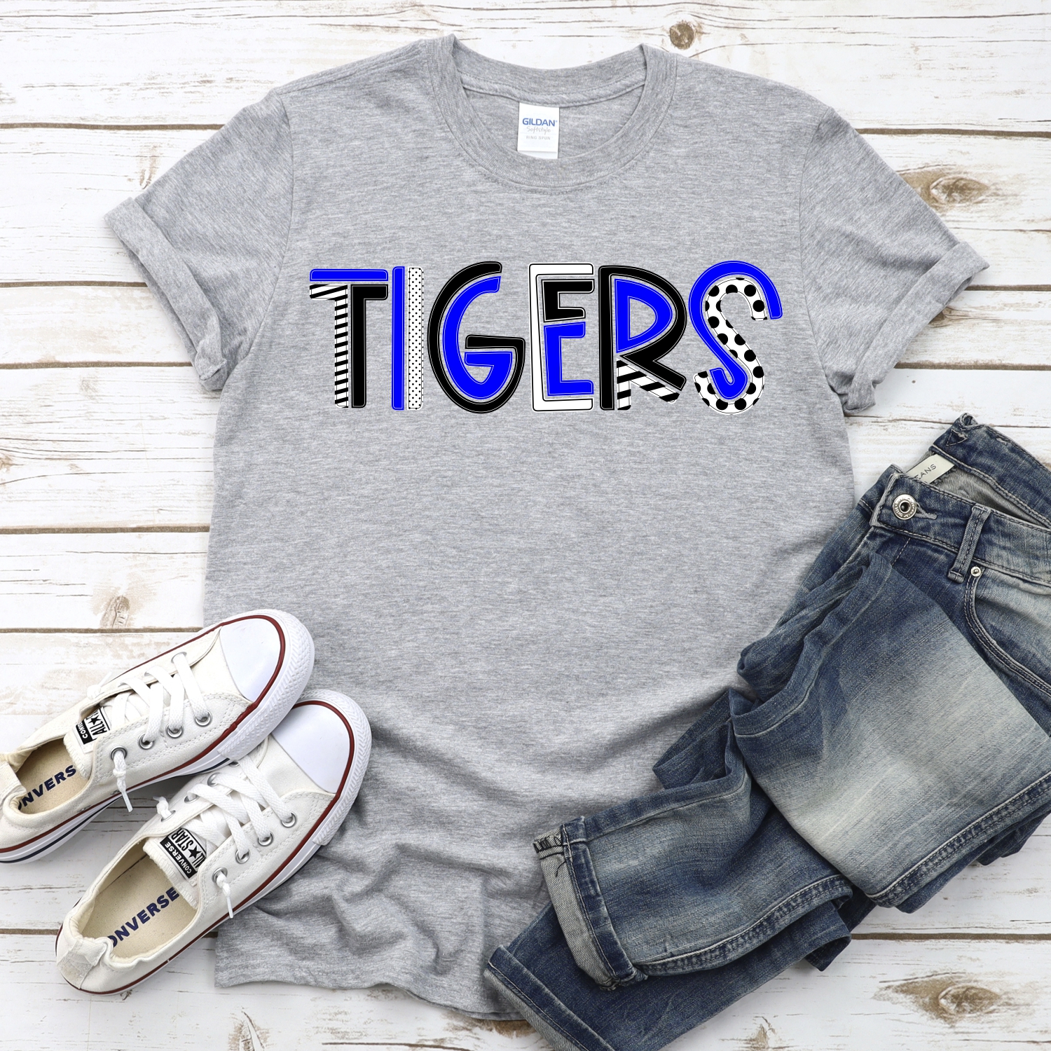 CUSTOM Tigers multi letters *DTF* Transfer - Image 2