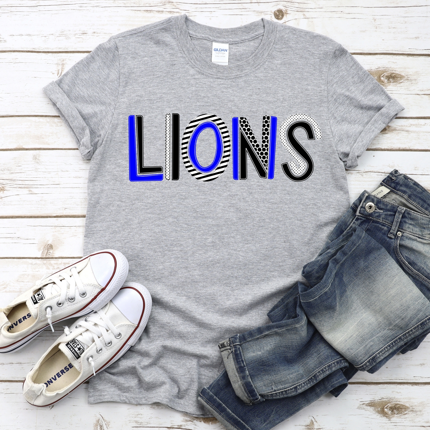 CUSTOM Lions multi letters *DTF* Transfer - Image 2