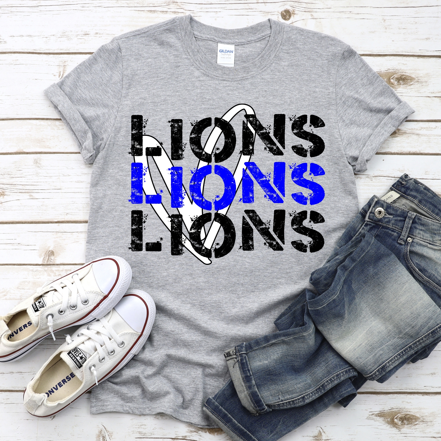 CUSTOM Lions Lions Lions heart *DTF* Transfer - Image 2