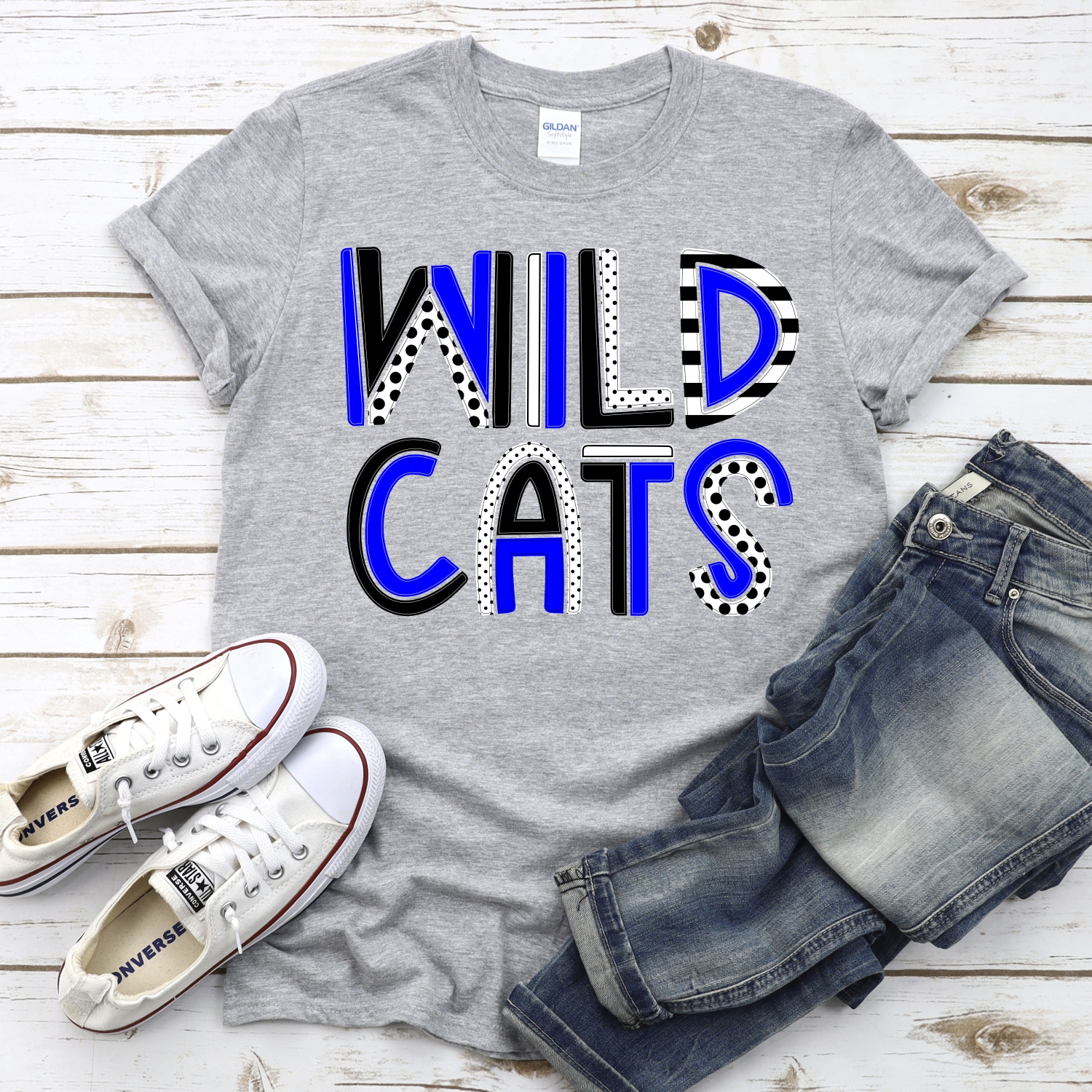 CUSTOM Wildcats multi letters *DTF* Transfer - Image 2